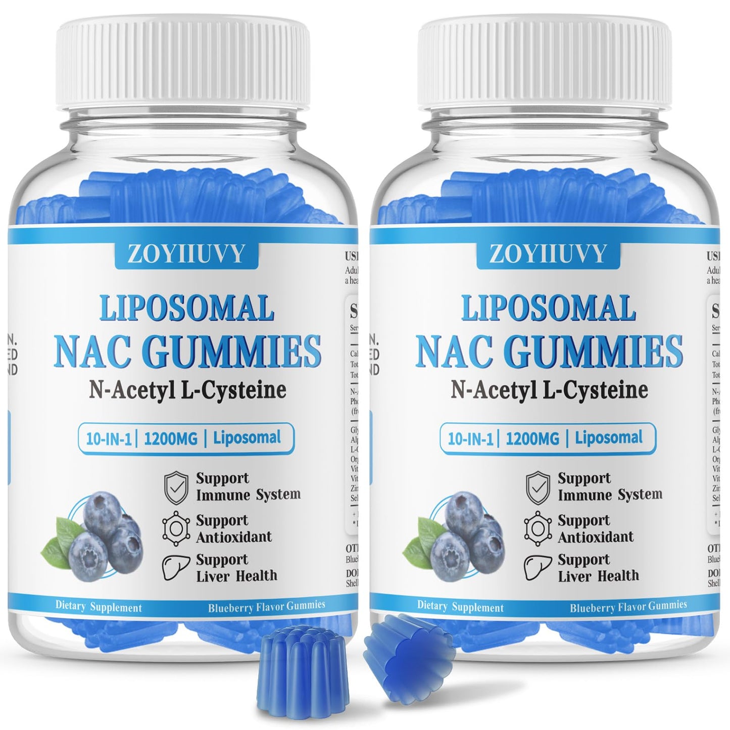 ZOYIIUVY Liposomal NAC Gummies 120 Count