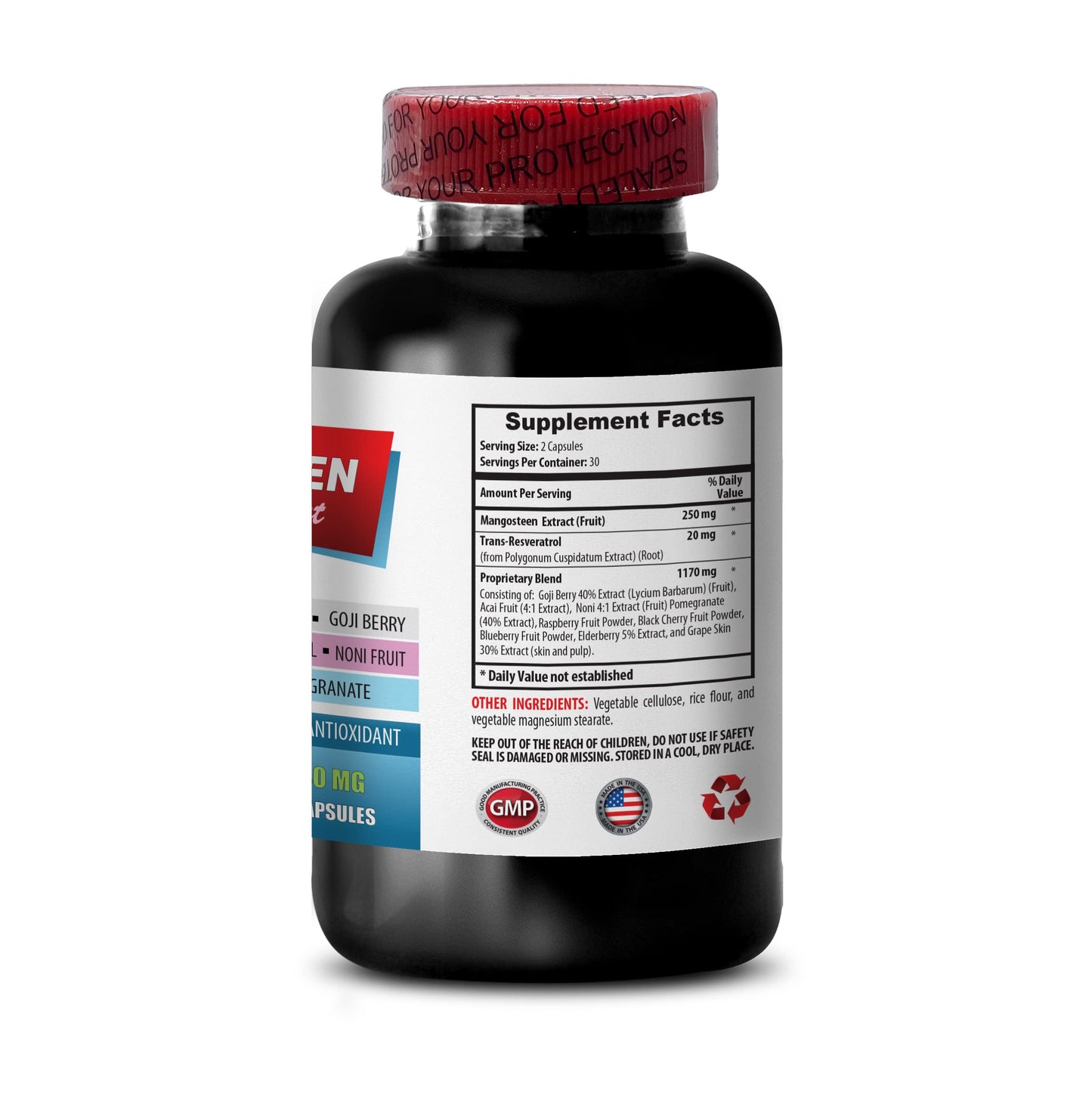 SPORT SUPPLEMENTS Mangosteen Extract Complex 1440MG Capsule 60 Count