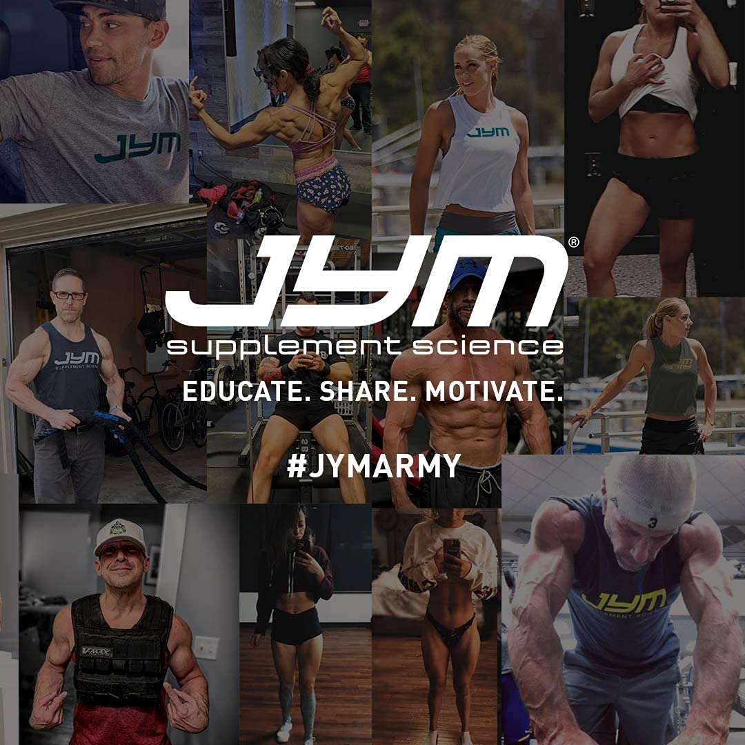 JYM Supplement Science Pre JYM Black Cherry Pre Workout Powder, 30 Servings