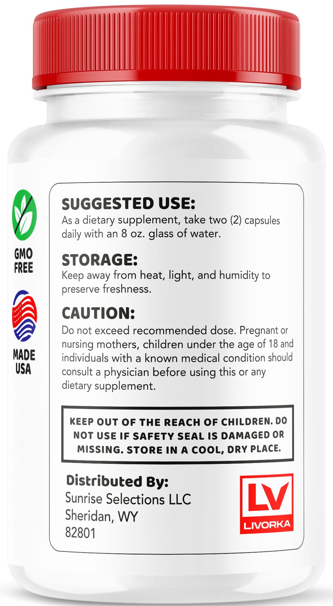LIVORKA GlucoGuard Capsules 60 Count