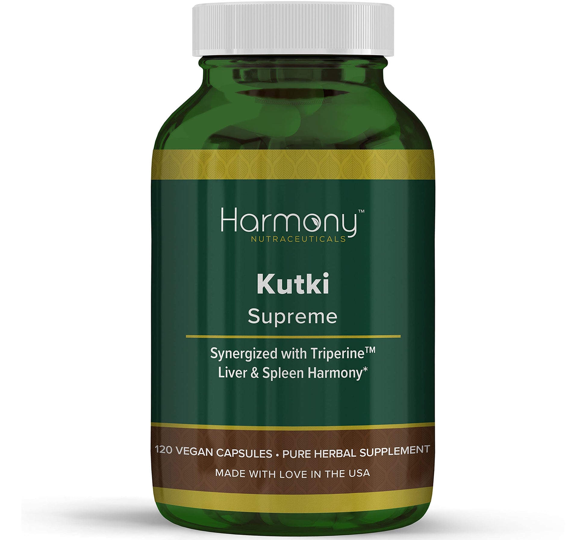 Harmony Nutraceuticals Kutki Supreme Capsules, 120 Count