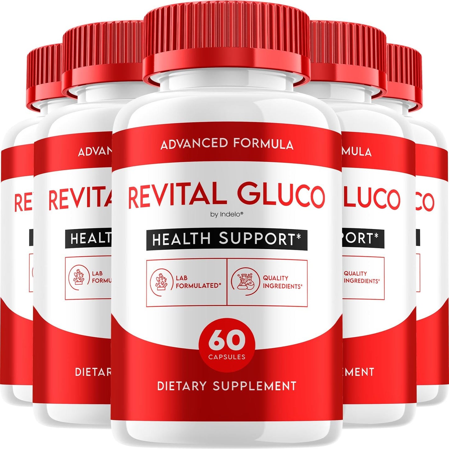 Indelo Revital Gluco Capsule 300 Capsules