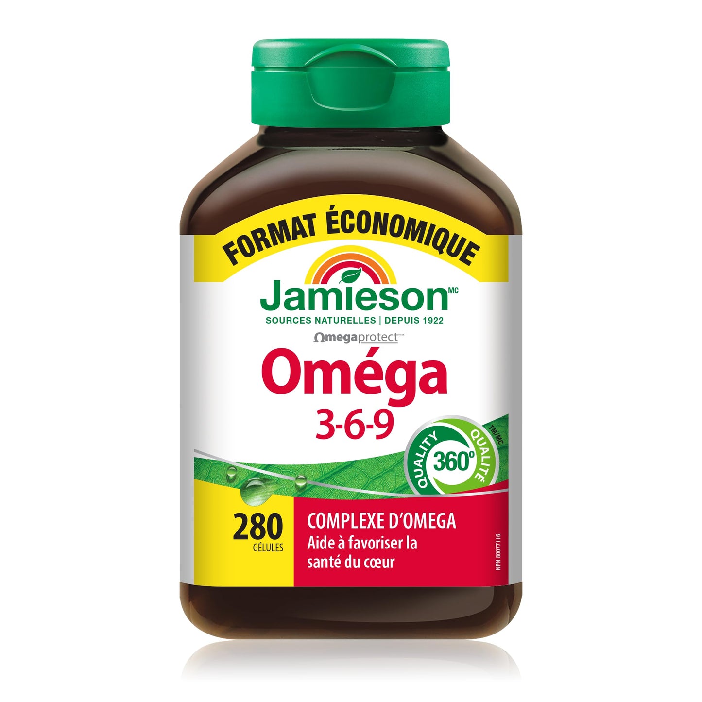 Jamieson Laboratories Omega 3-6-9 Softgel 280