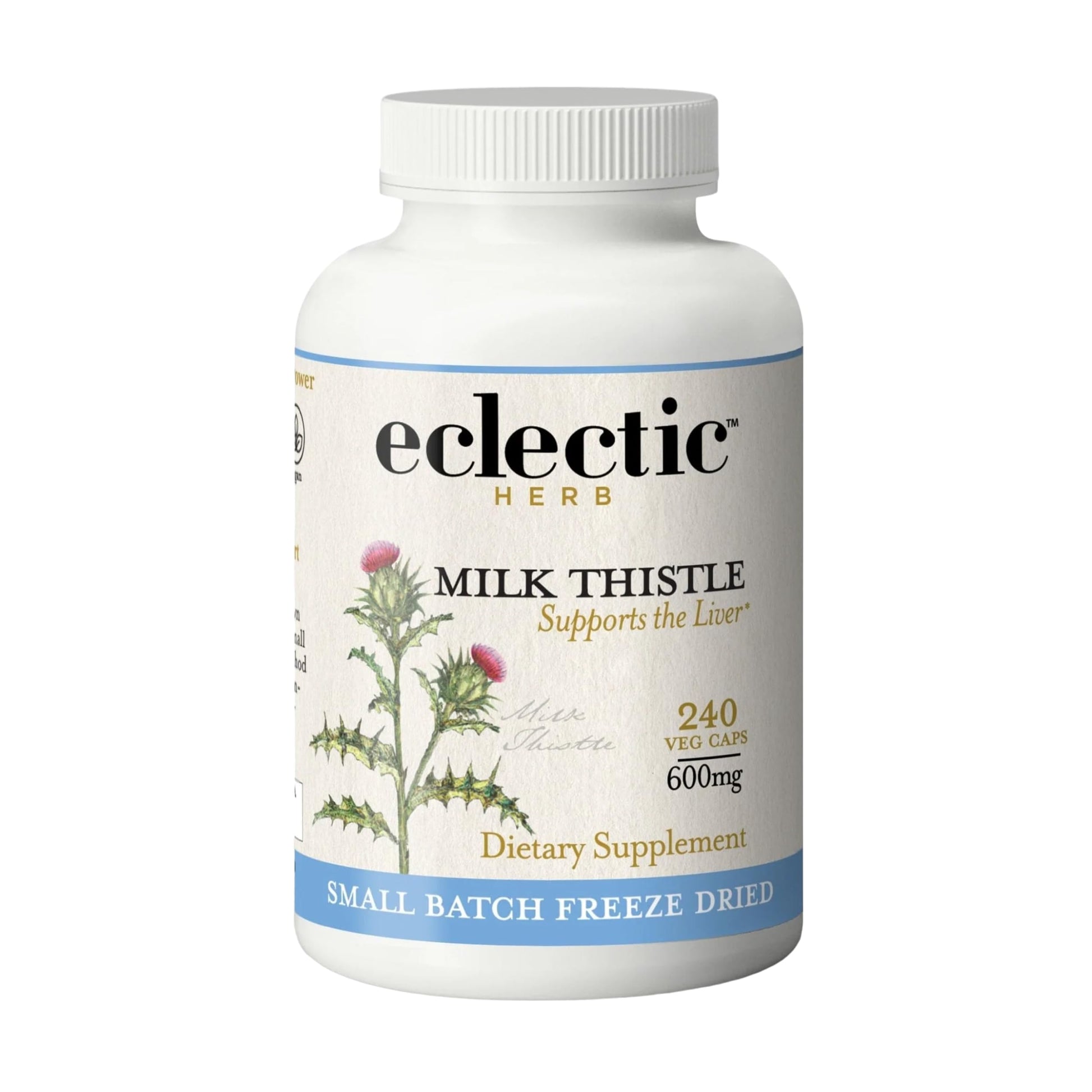 Eclectic Institute Milk Thistle Supplement Capsules 240