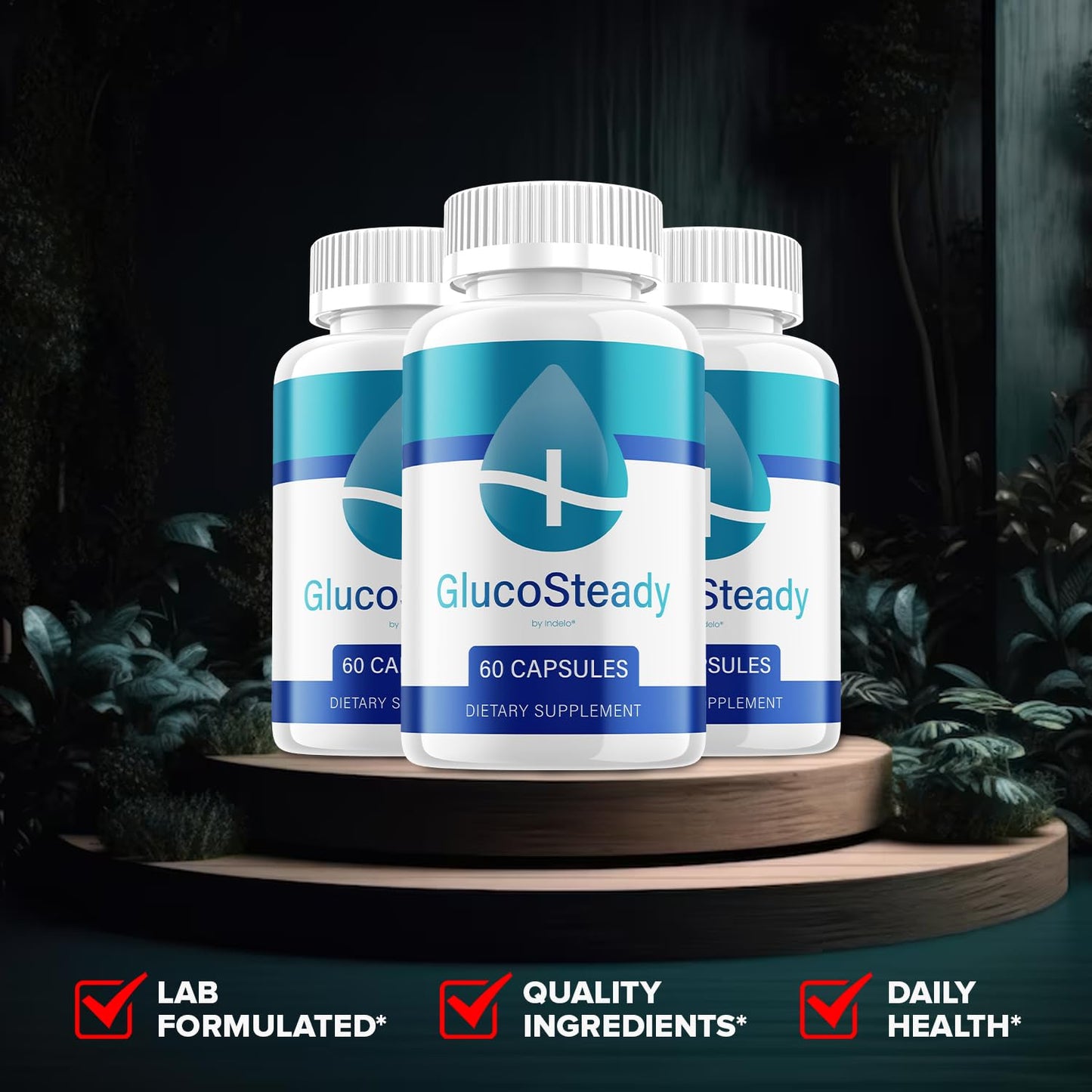 Indelo Gluco Steady Capsules 180 Capsules