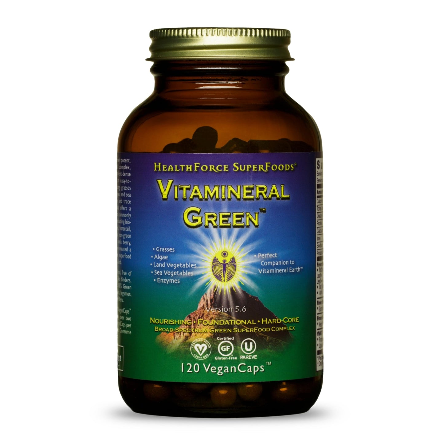 HEALTHFORCE SUPERFOODS Vitamineral Green Powder 120 Count