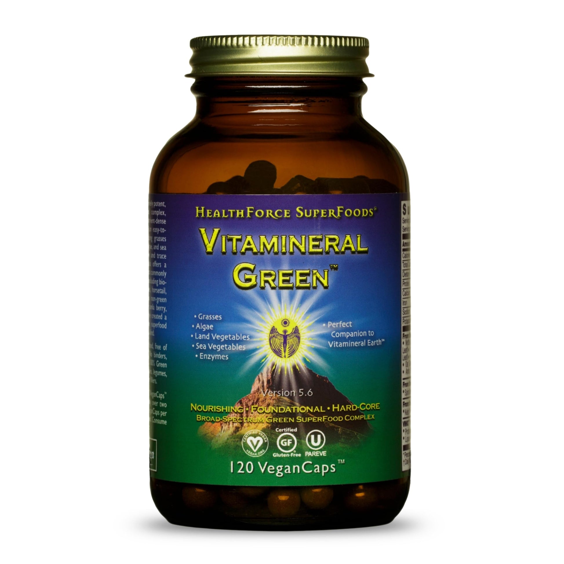 HEALTHFORCE SUPERFOODS Vitamineral Green Powder 120 Count
