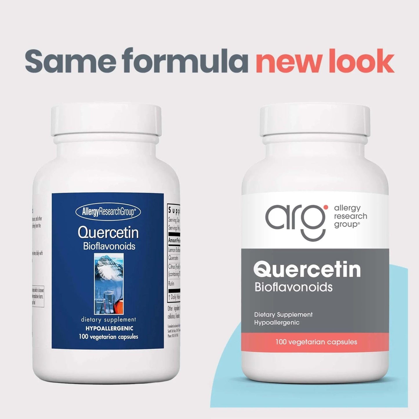 Allergy Research Group Quercetin Bioflavonoids - Lemon Bioflavonoid Complex, Rutin, Citrus Extract, Hesperidin Vegetarian Capsules - 100 Count
