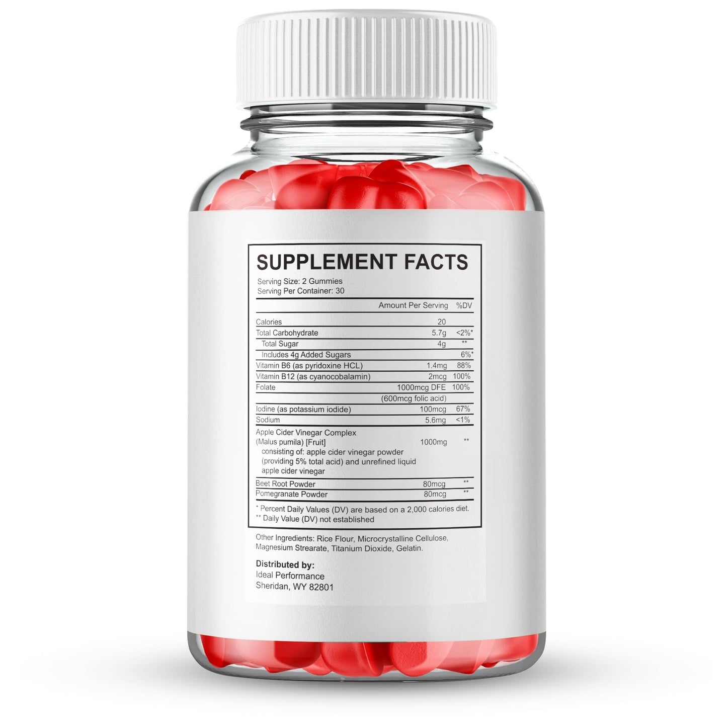 IDEAL PERFORMANCE Mojatide Gummies 60 Count