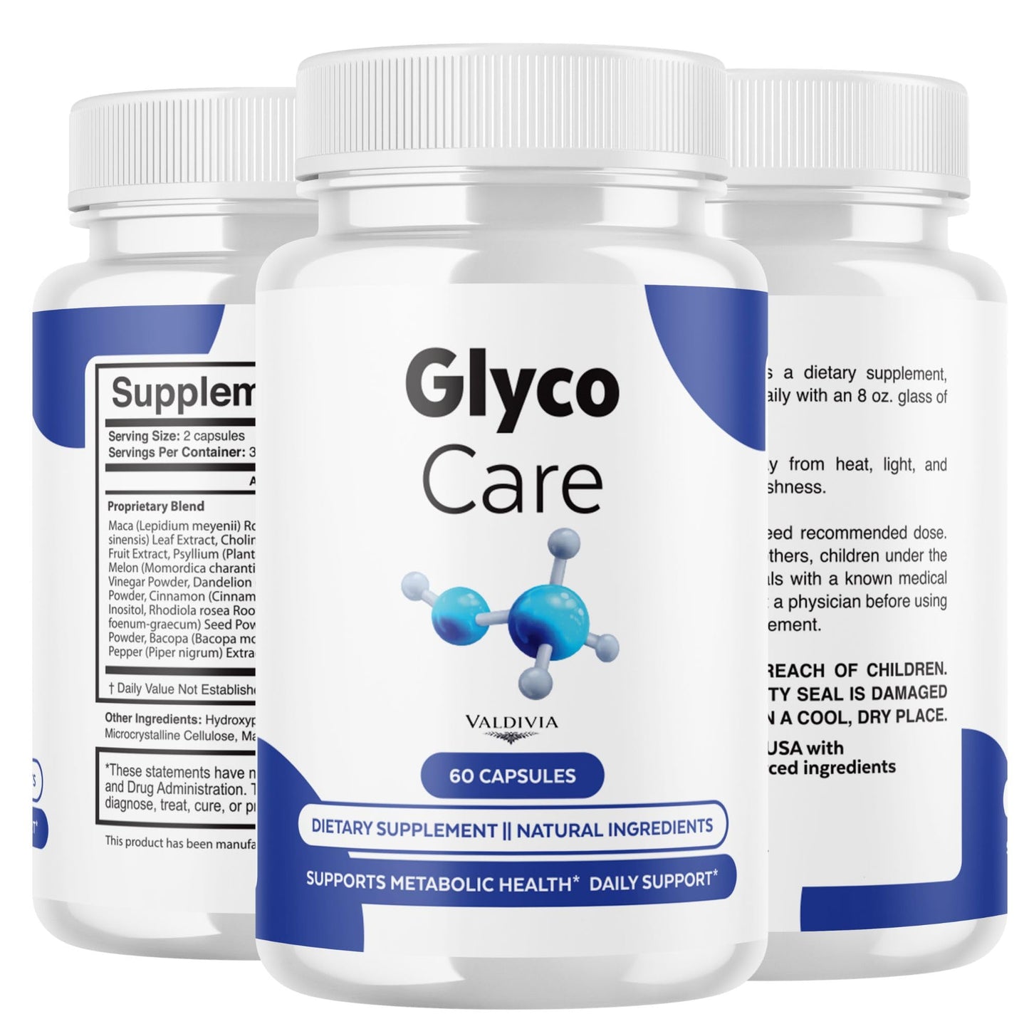 Valdivia GlycoCare Capsules 180 Capsules