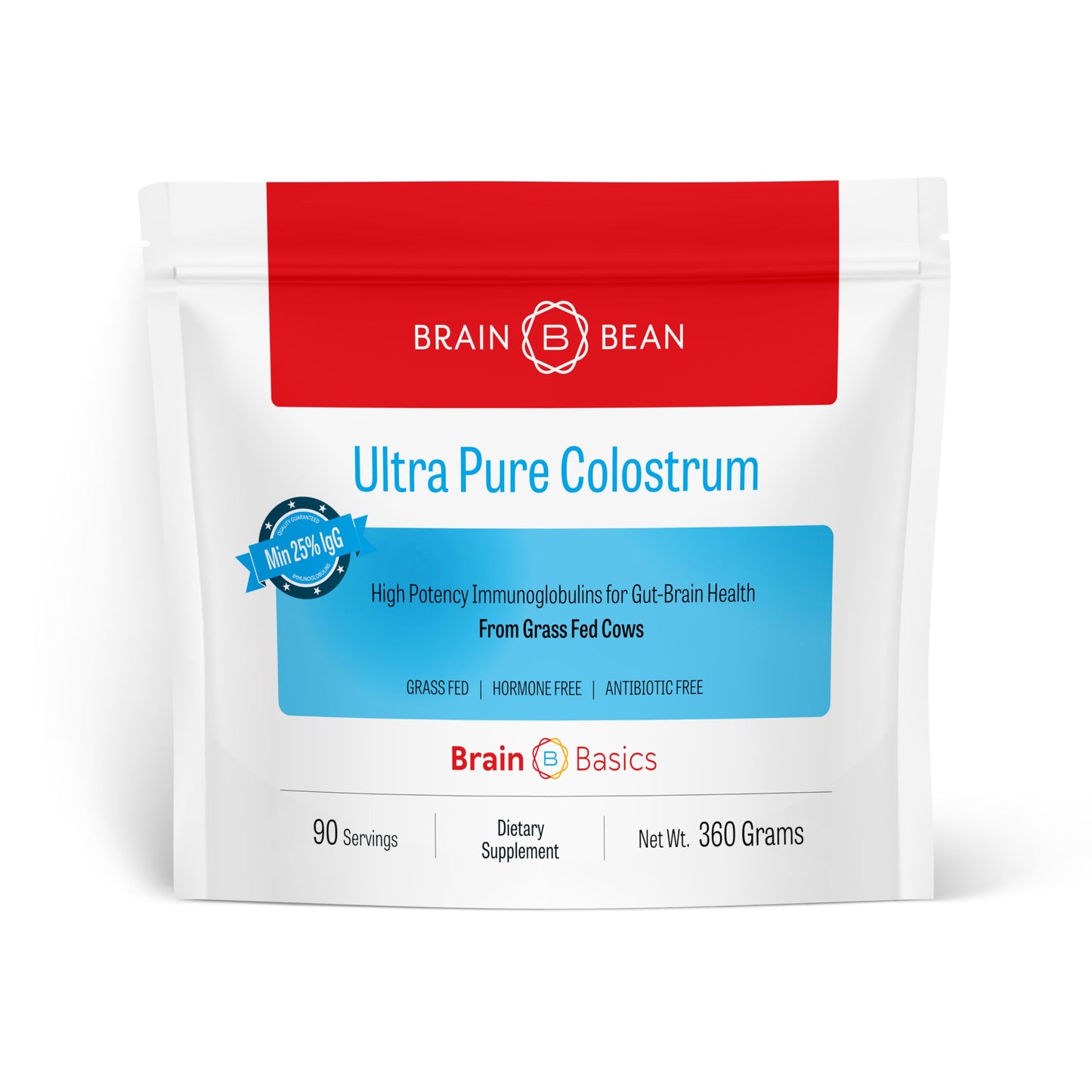 Brain Bean Brain Basics Ultra-Pure Colostrum Powder 12.6 oz