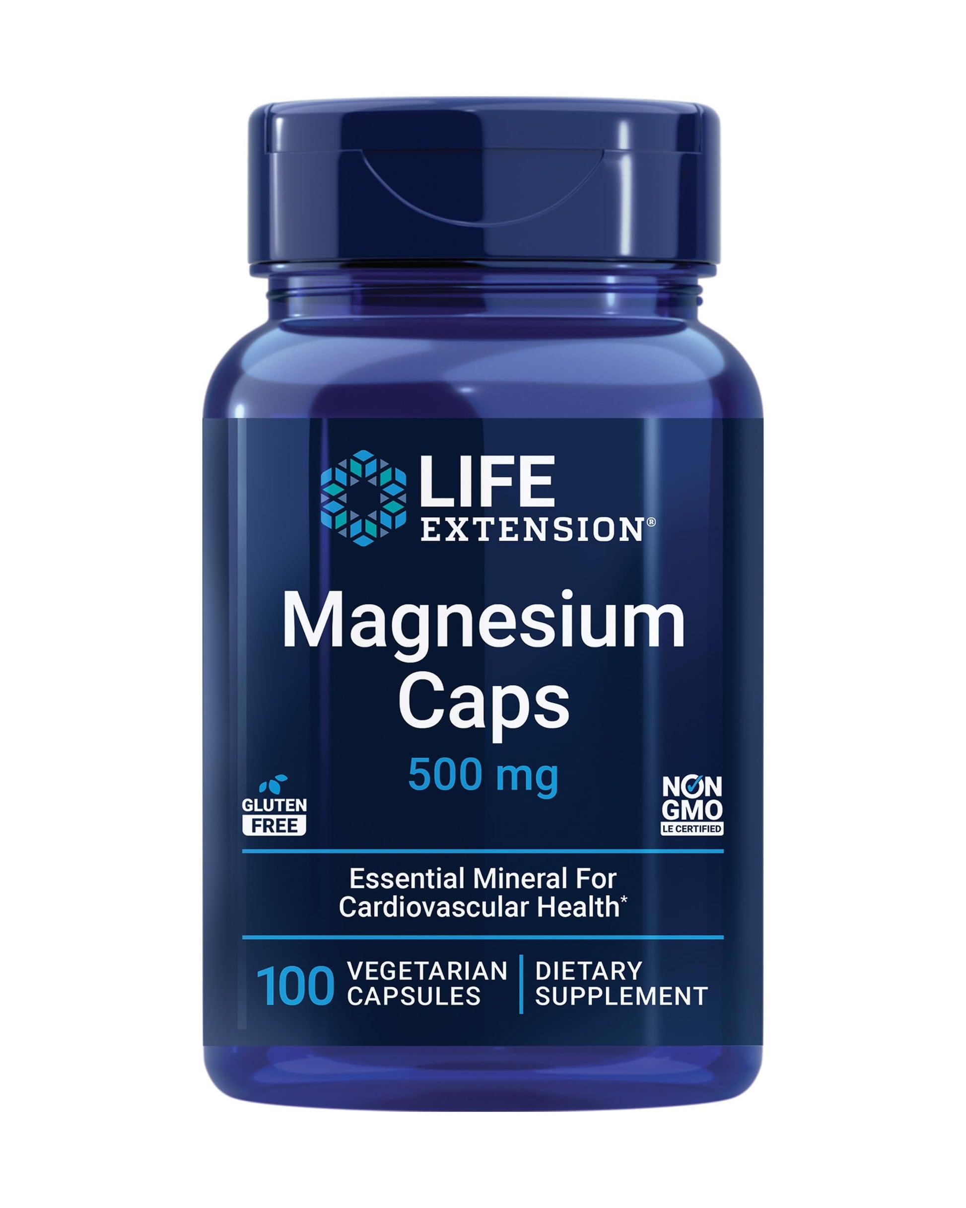 Life Extension DHEA Hormone Balance & Magnesium for Heart Health, Bone Support, 200 Tablets