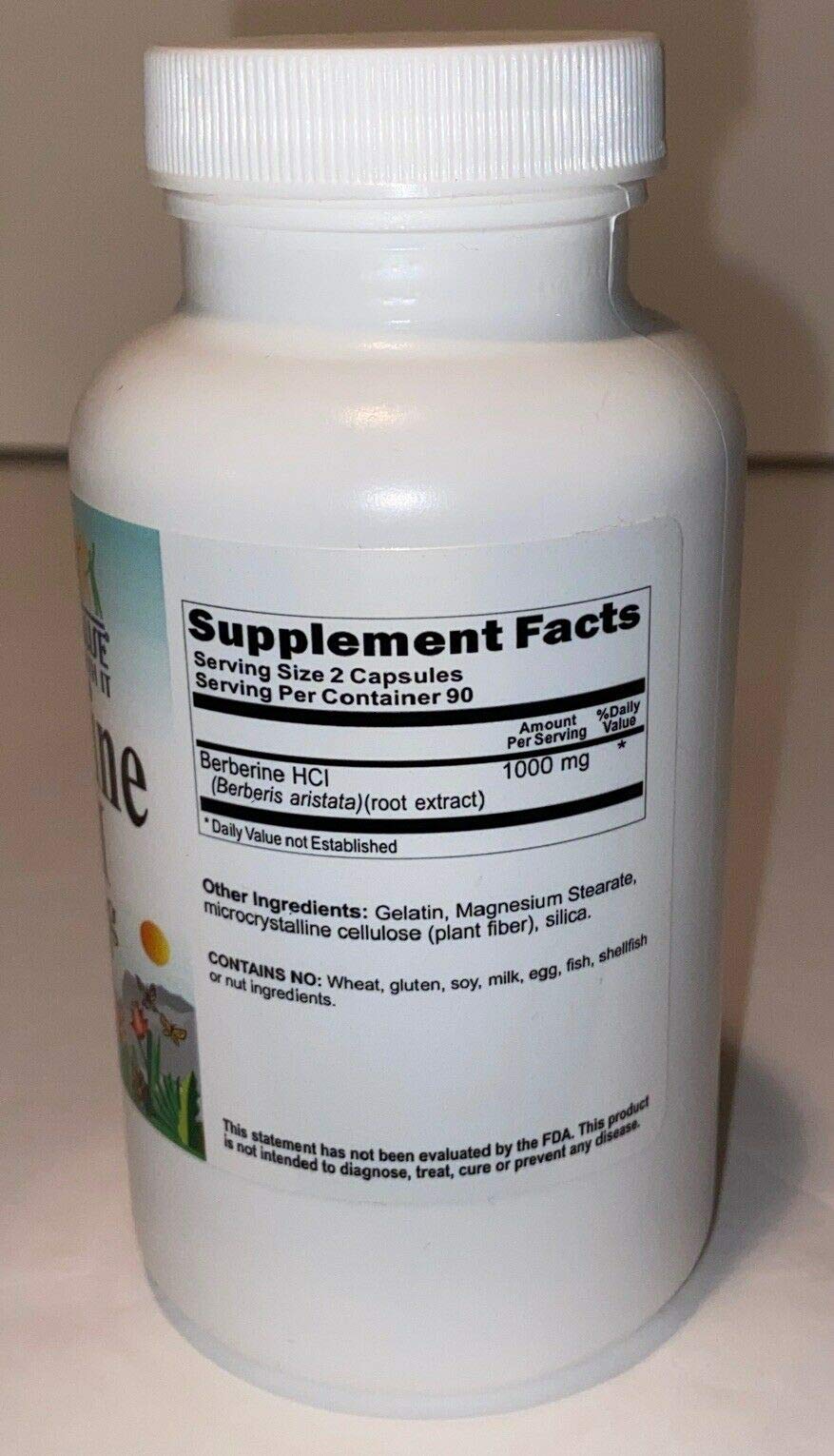 Vitamins Because Berberine Capsule 180 Capsules
