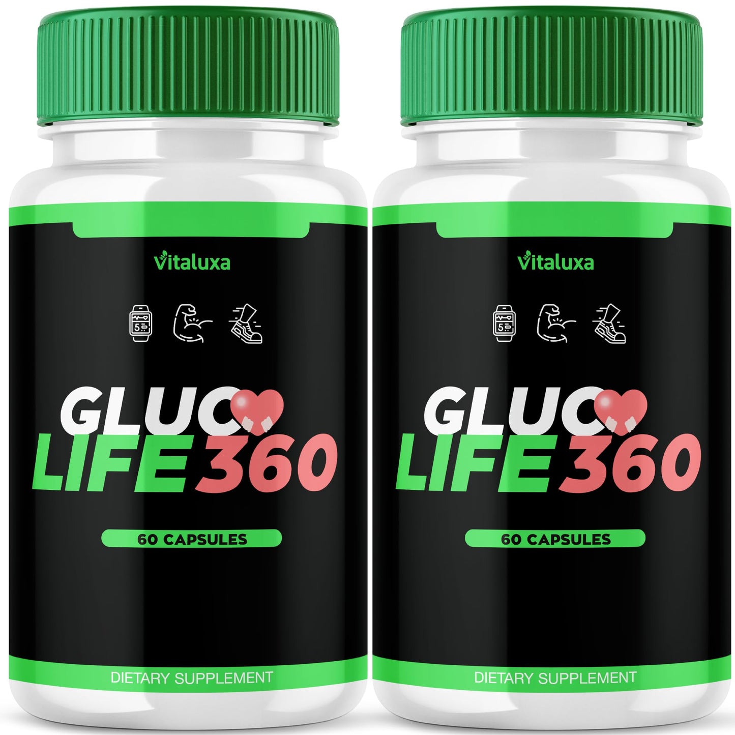 Vitaluxa Gluco Life 360 Capsules 120 Count