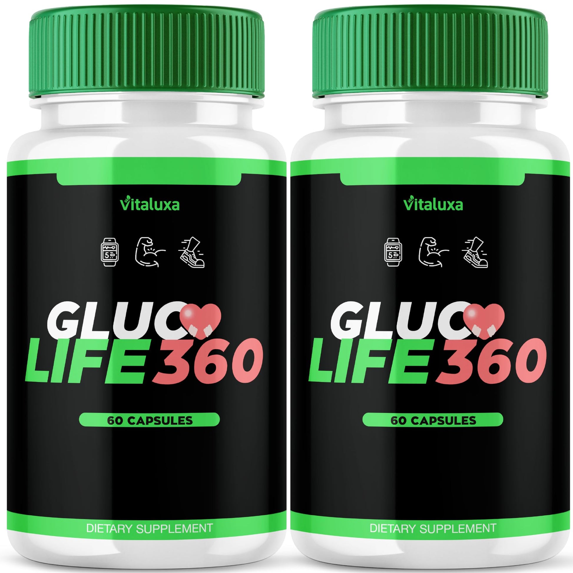 Vitaluxa Gluco Life 360 Capsules 120 Count