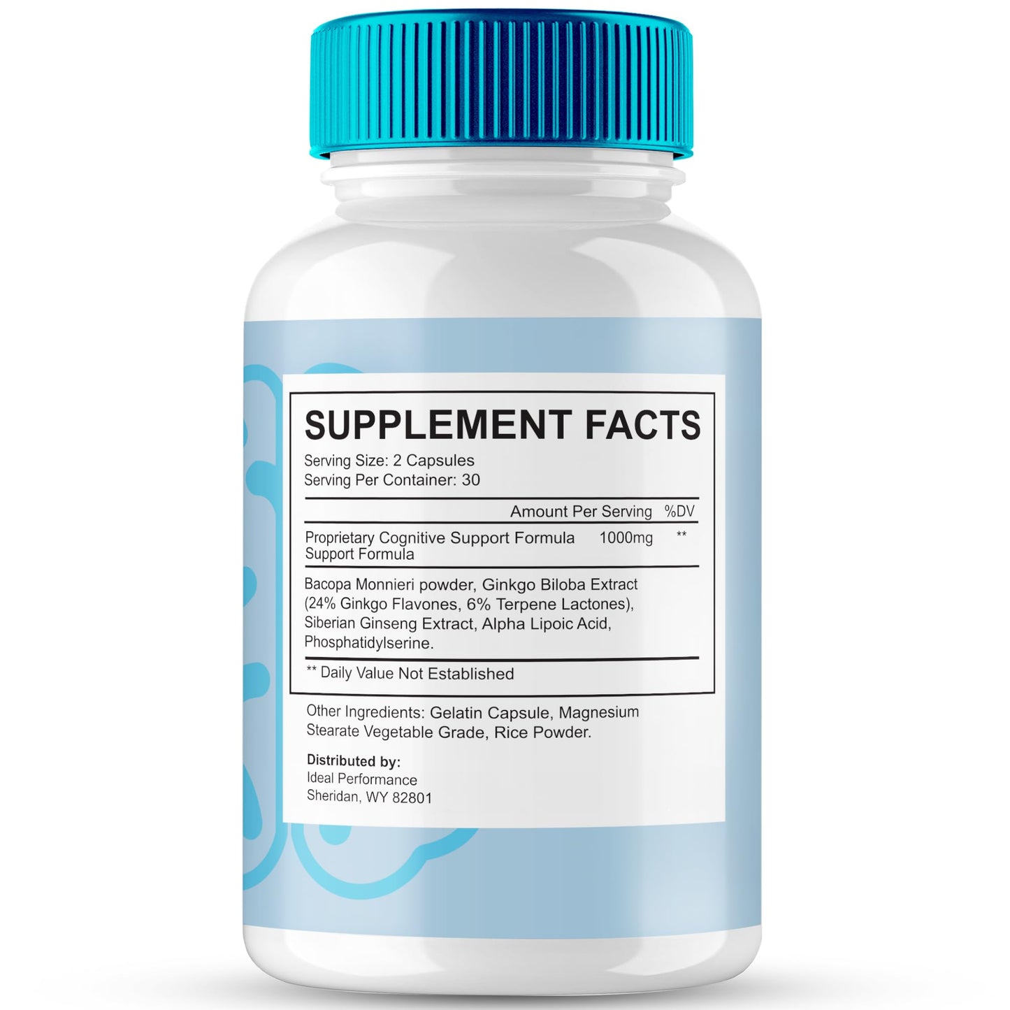 IDEAL PERFORMANCE Brain Clear 120 Capsules