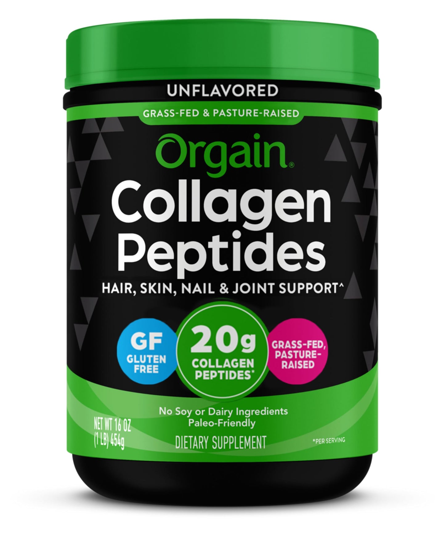 Orgain Hydrolyzed Collagen Powder, 100