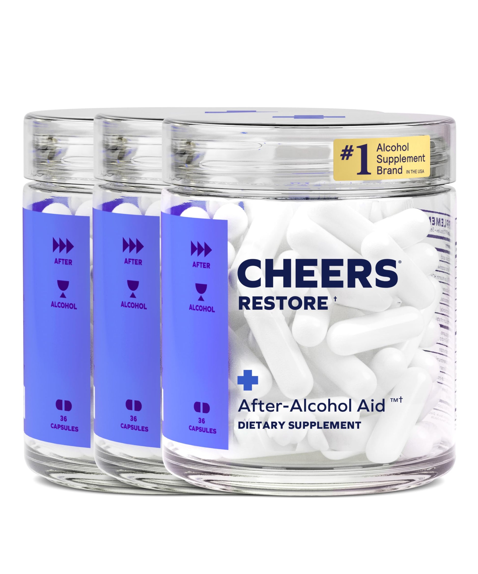 Cheers Restore Capsule, 108 Capsules