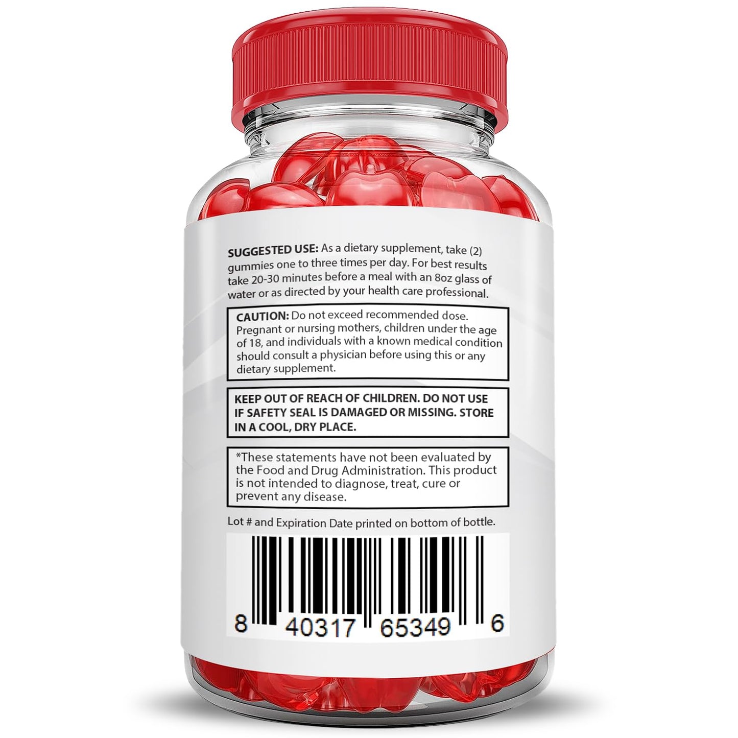 Justified Laboratories Ketosyn Keto ACV Gummies (1000 mg) 60 Count