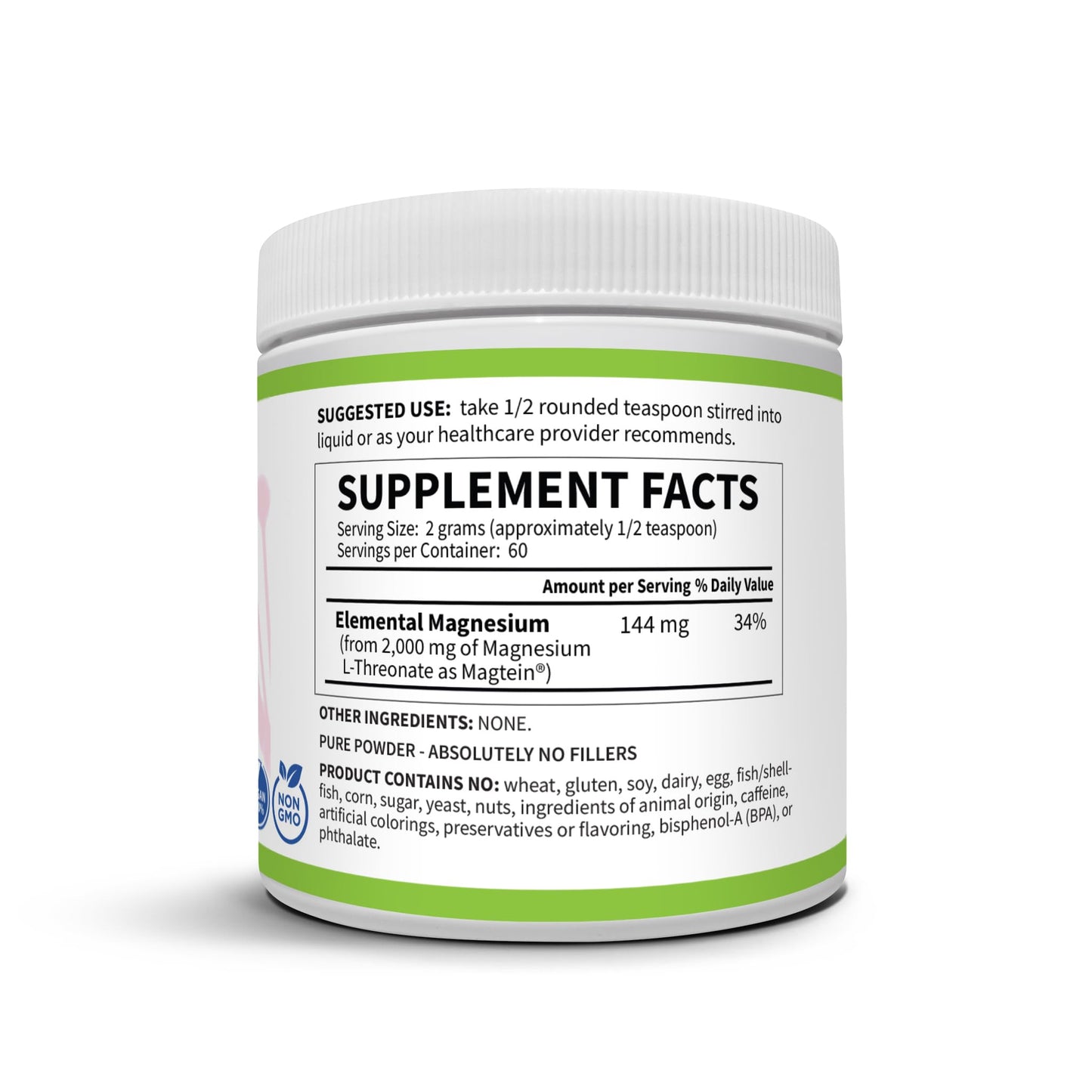 Methyl-Life Magtein Magnesium L-Threonate Powder 4.23 Ounce