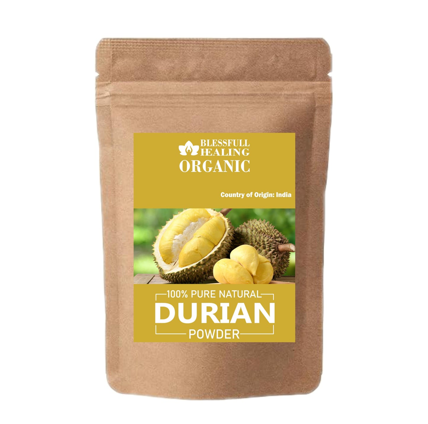 Blessfull Healing Organic Durian Powder, 300 Gram