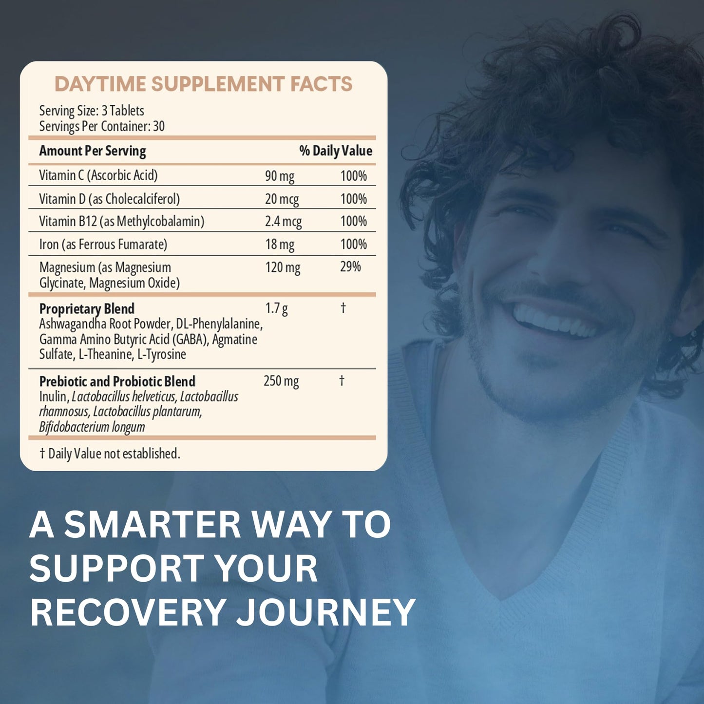 QuitK Withdrawal and Detox Support Recovery Complex Daytime Capsules 120