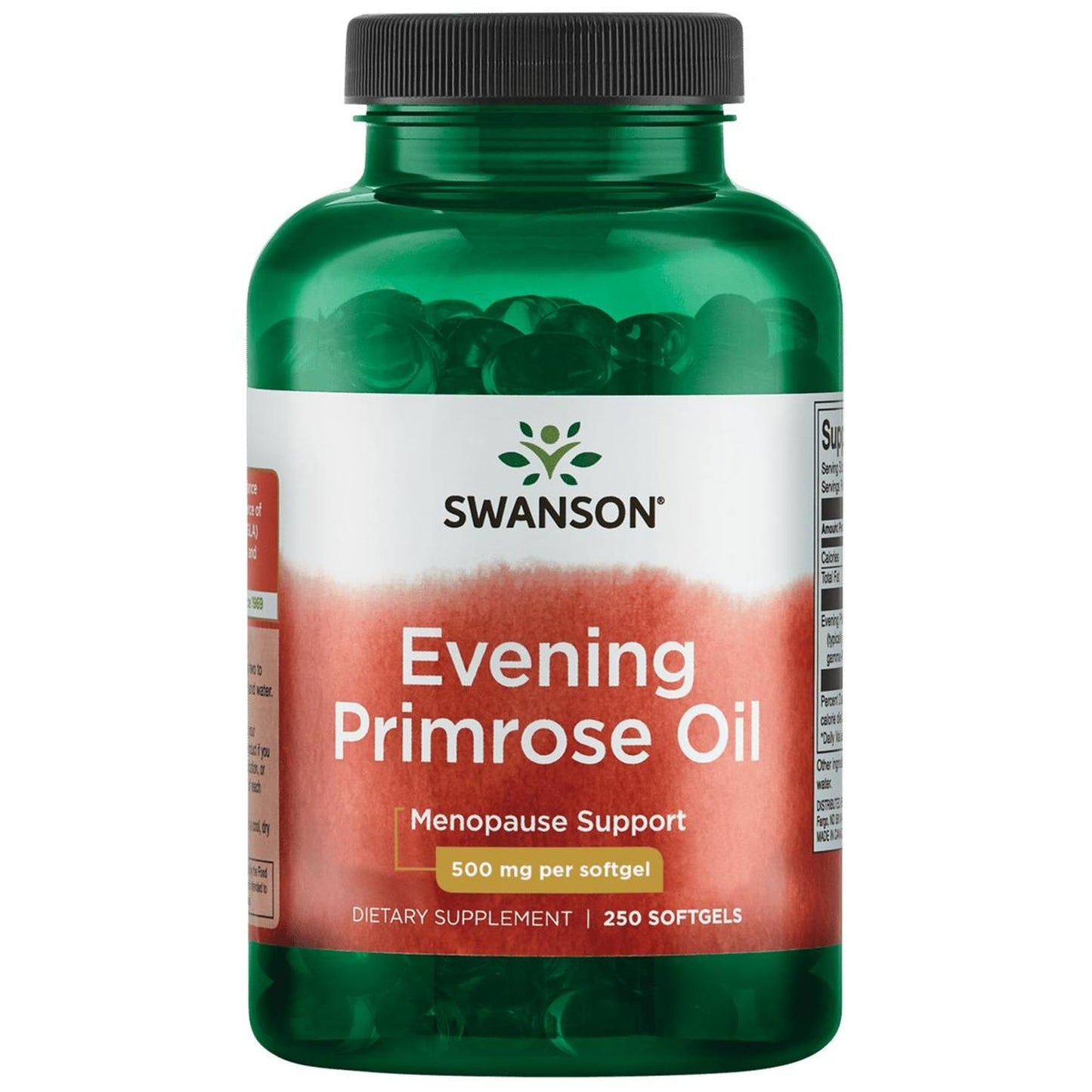Swanson Evening Primrose Oil Softgels 500 mg, 250 Softgels