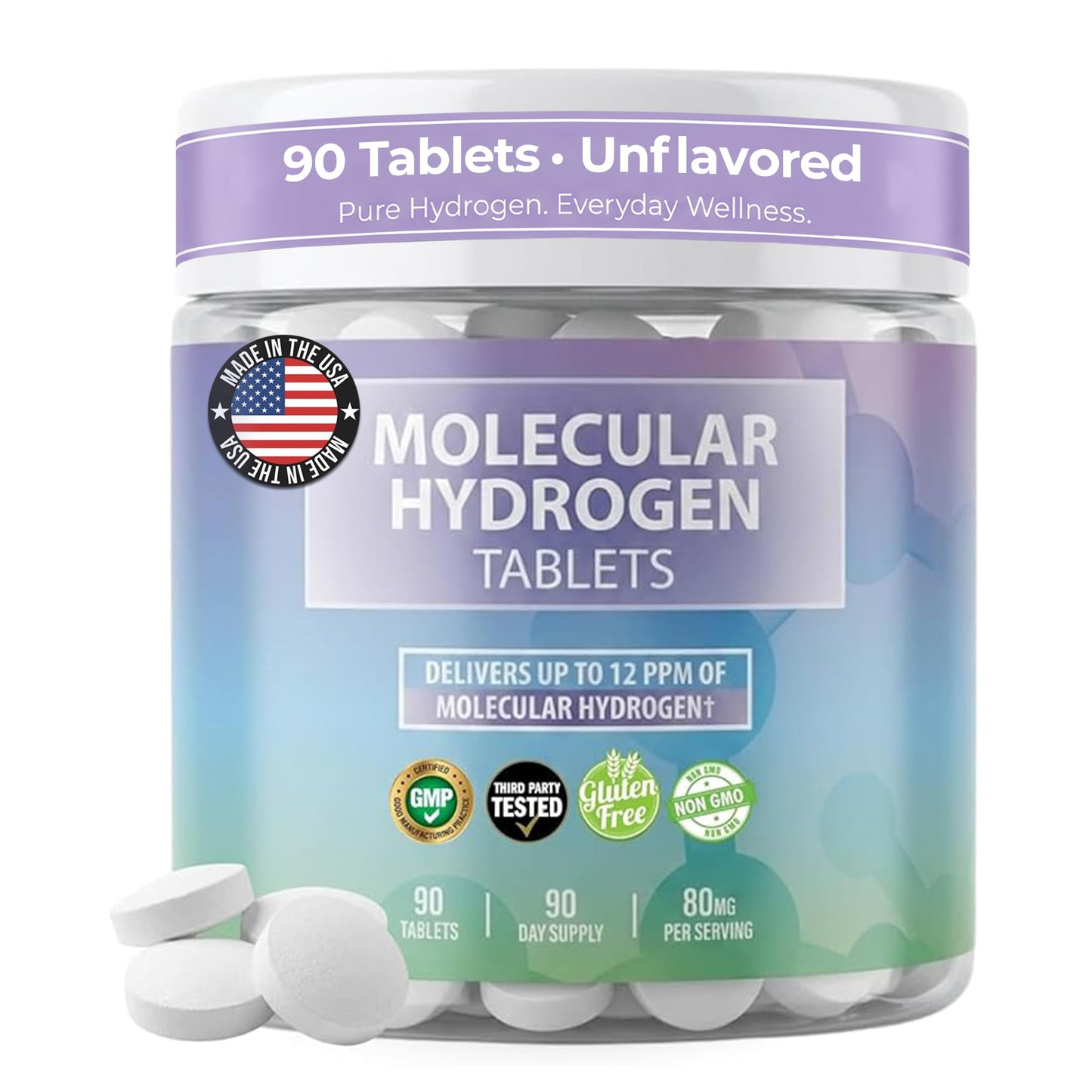 Body C.E.O. Hydrogen Water with Magnesium, 90 Tablets