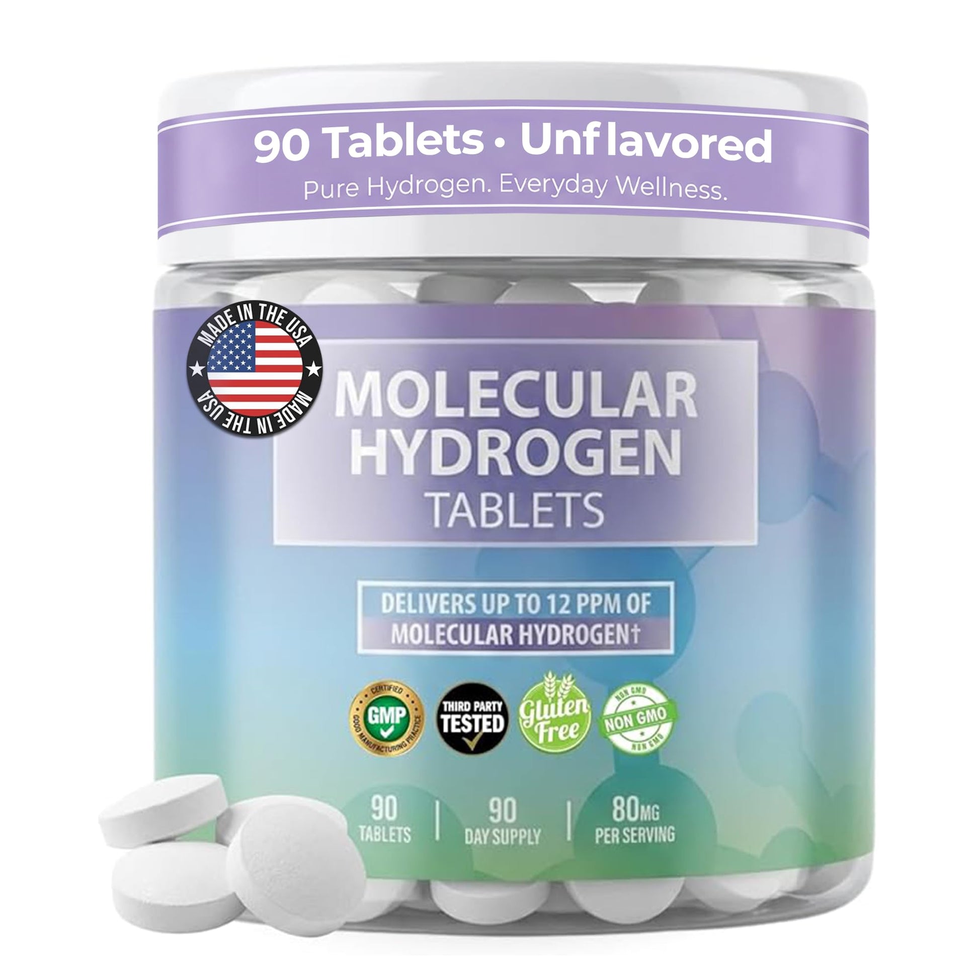 Body C.E.O. Hydrogen Water with Magnesium, 90 Tablets