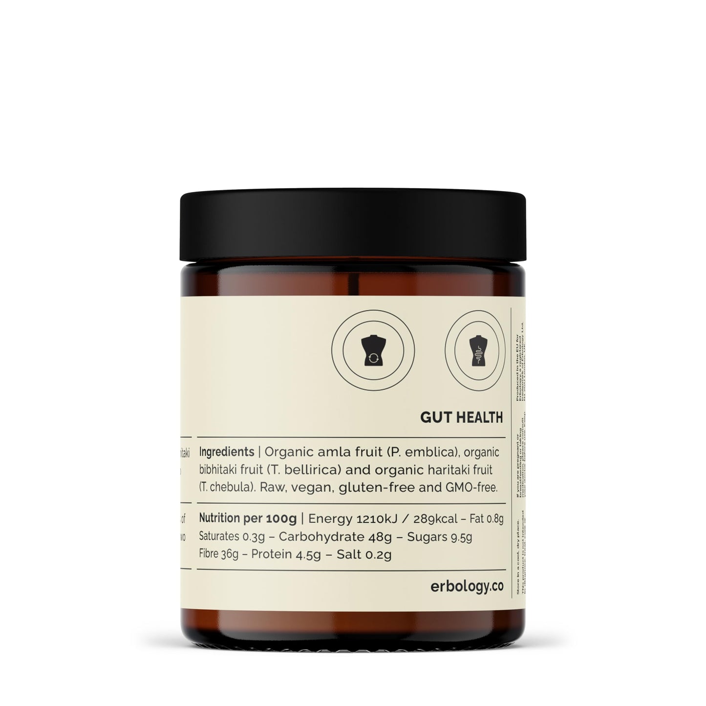 Erbology Organic Triphala Powder 3.2 oz