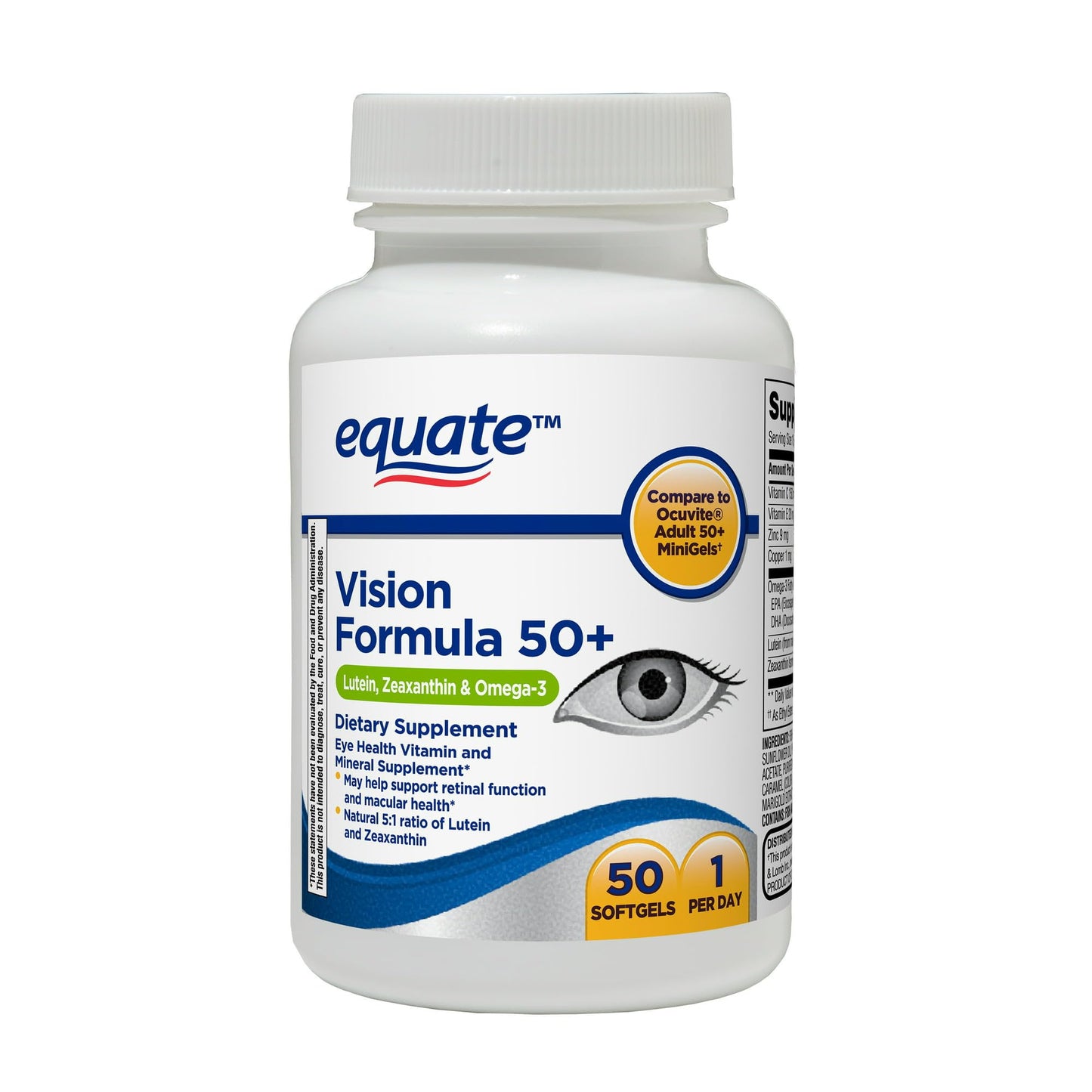 Convergence Vision Formula 50+ Softgel 50 Count
