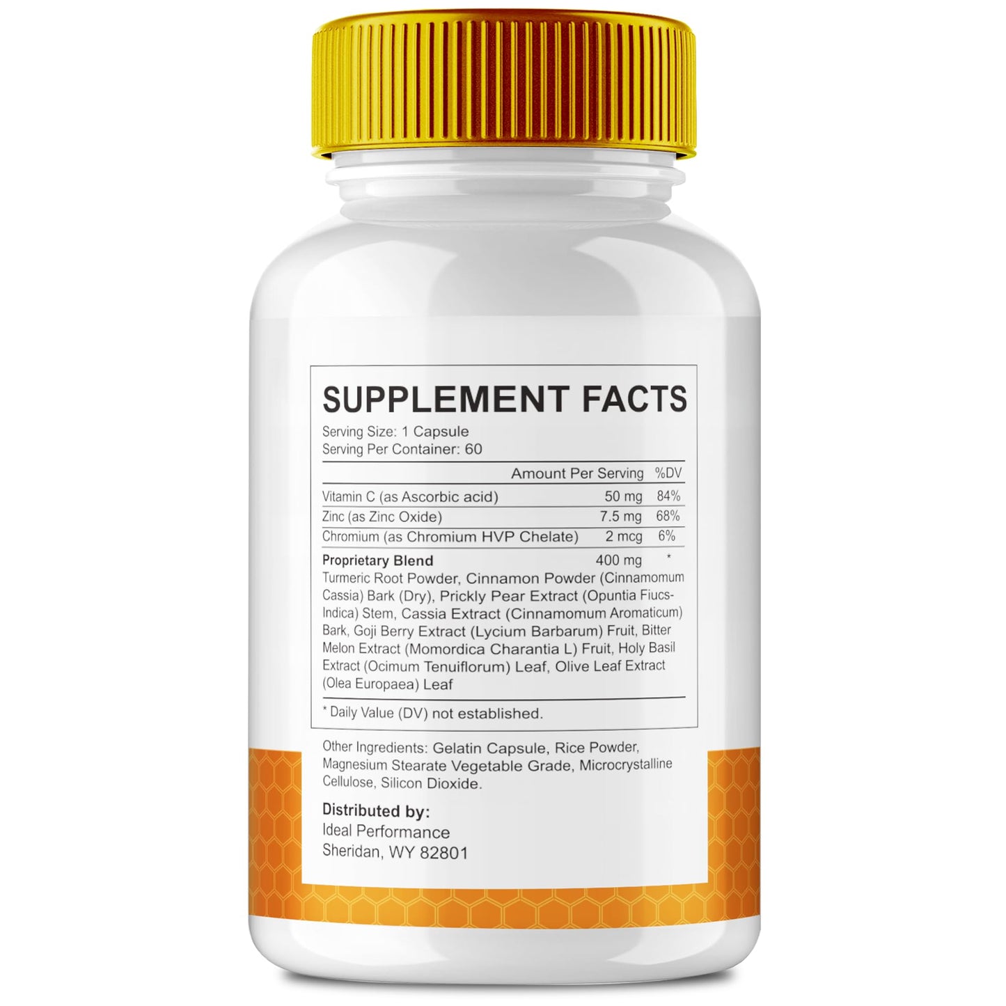 IDEAL PERFORMANCE GlycoMute Capsules 60 Count