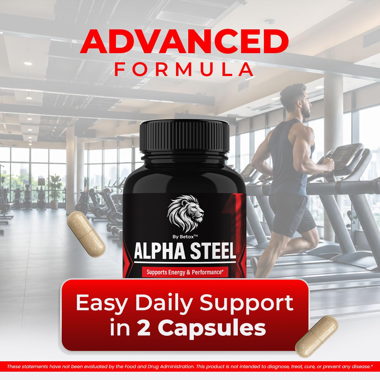BetaX AlphaSteel Capsules 60 Capsules