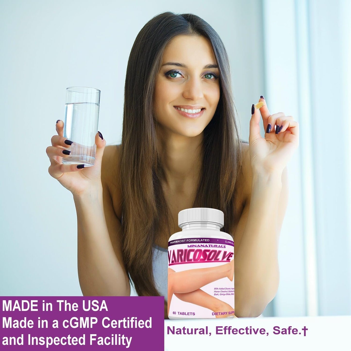 MINANATURALS VARICOSOLVE 60 Tablets
