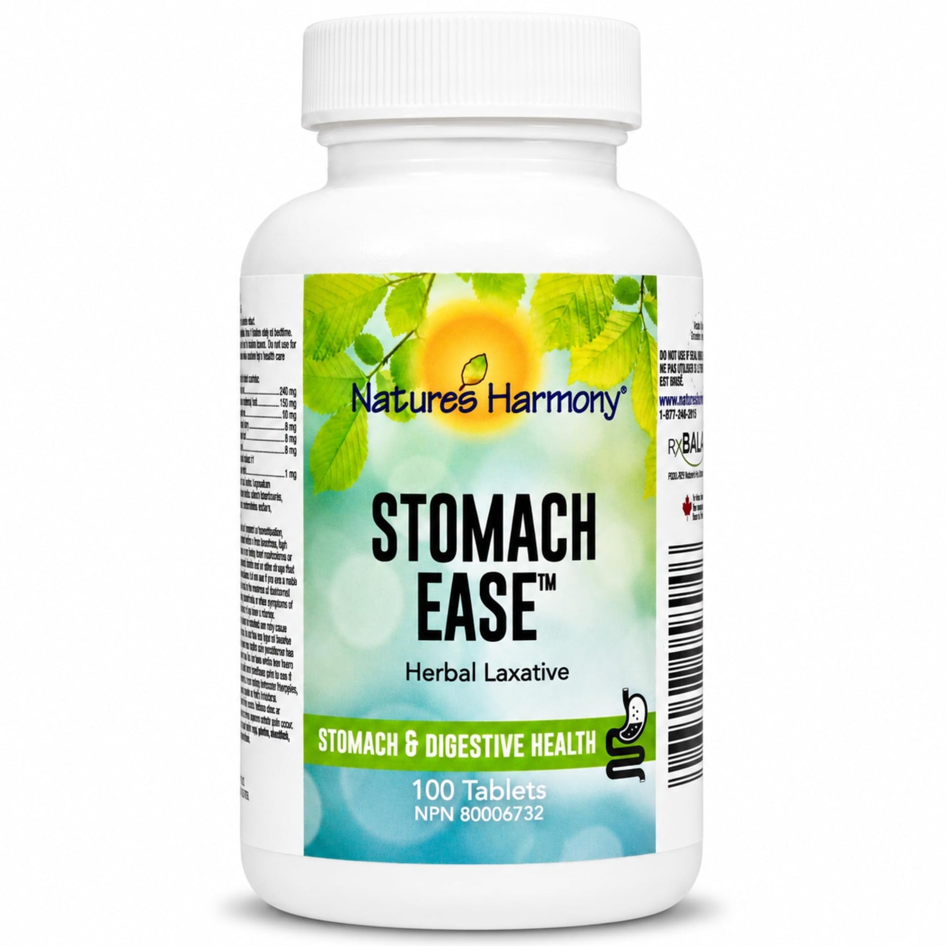 Nature's Harmony Stomach Ease 100 Tablets