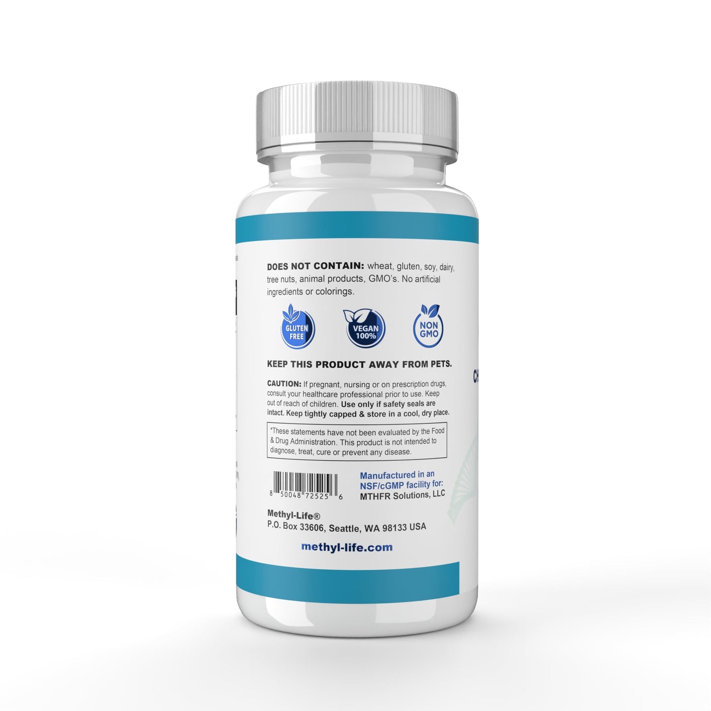 Methyl-Life Chewable Digestive Enzymes – Broad-Spectrum Plant-Based Enzyme Blend, Tablets, 90 Count