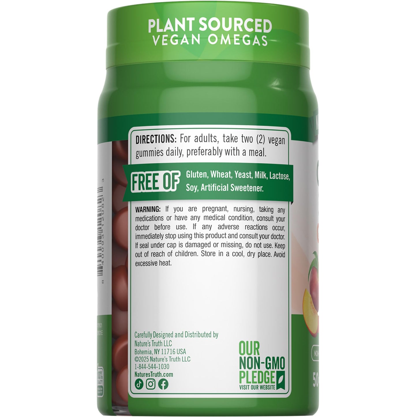 Nature's Truth Vegan Omega 3679 Gummies 50 Count