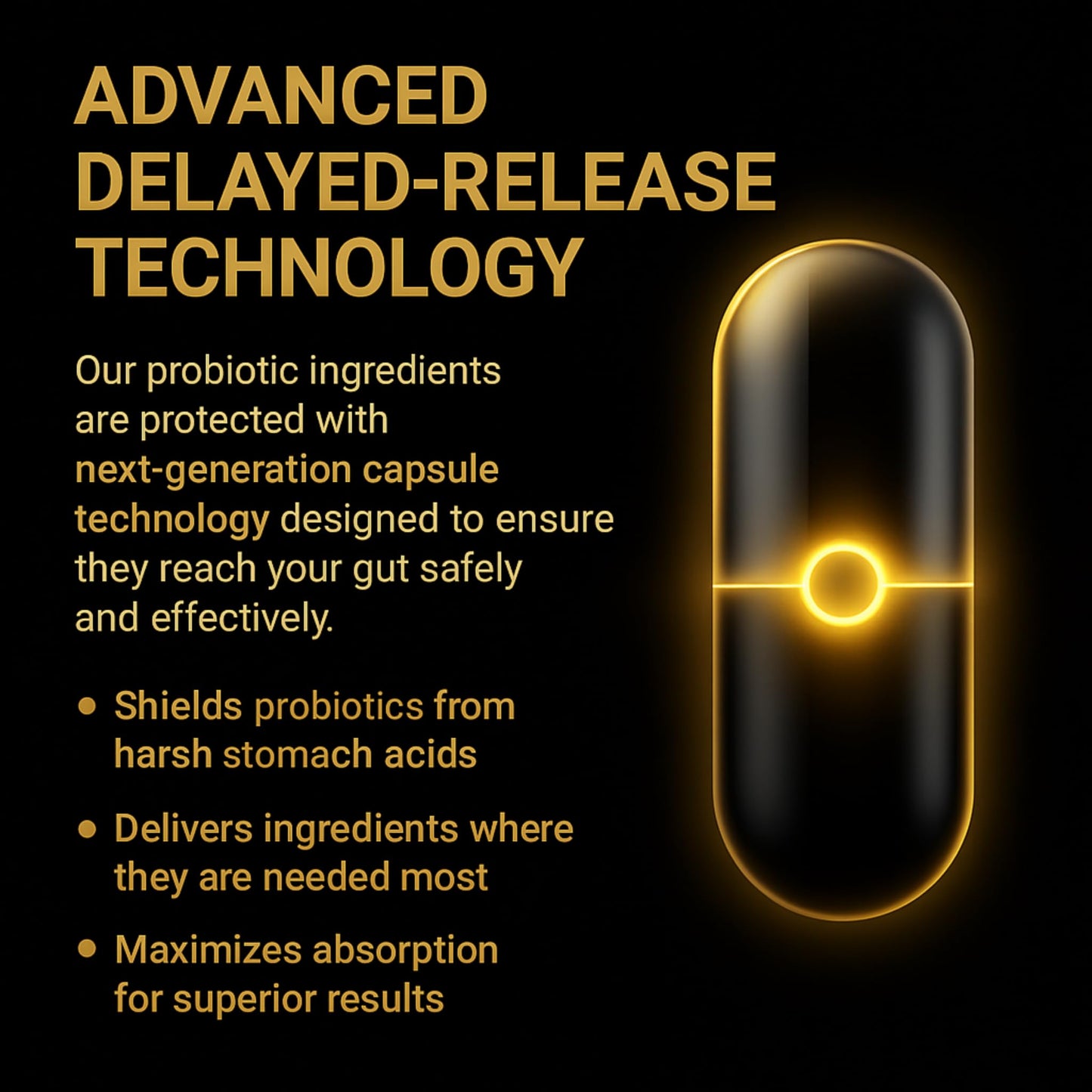 Grow Vitamin Deep Immune Probiotic and Prebiotic Supplement Capsule, 60 Billion CFUs