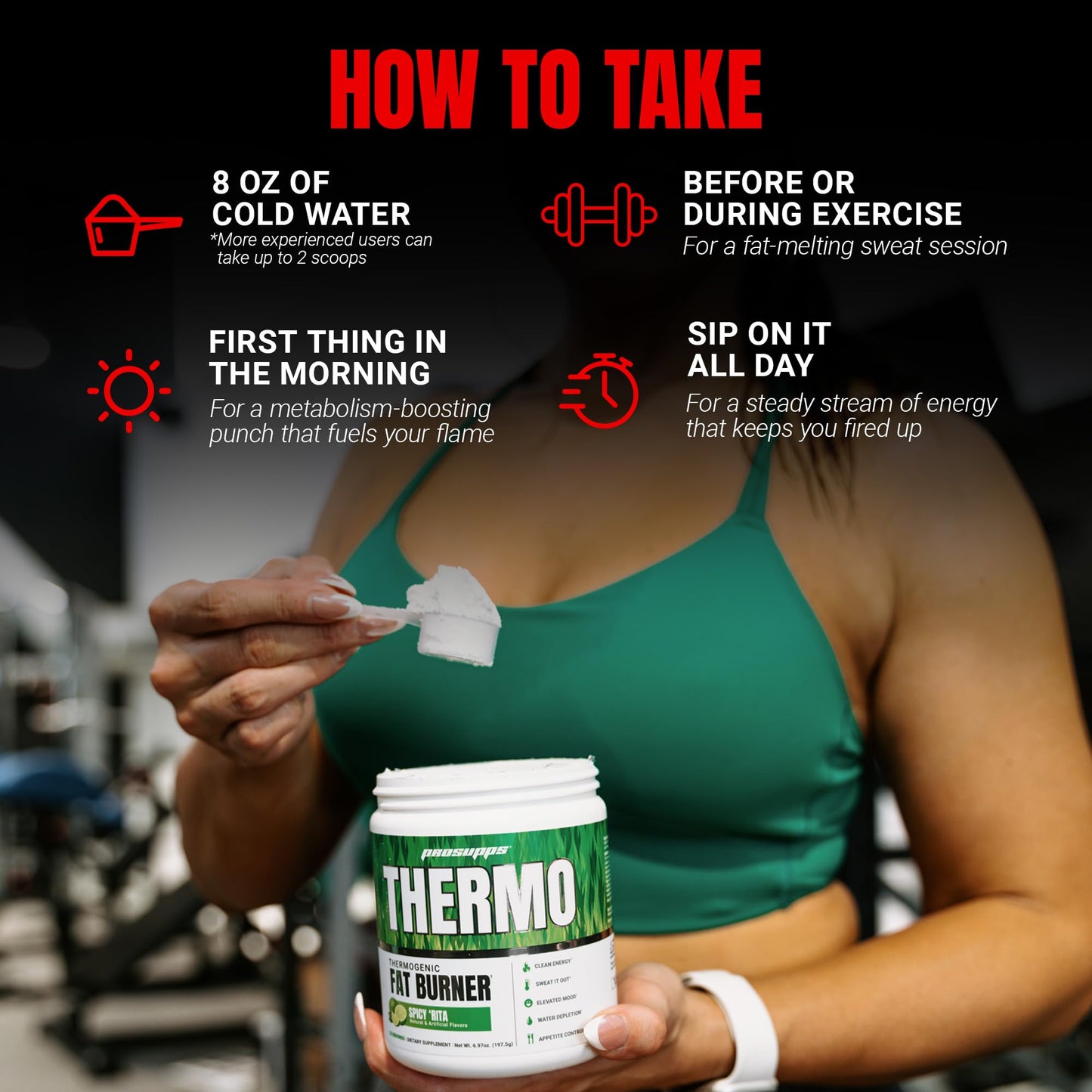 ProSupps Thermogenic Fat Burner Powder Spicy Rita, 7.05 oz