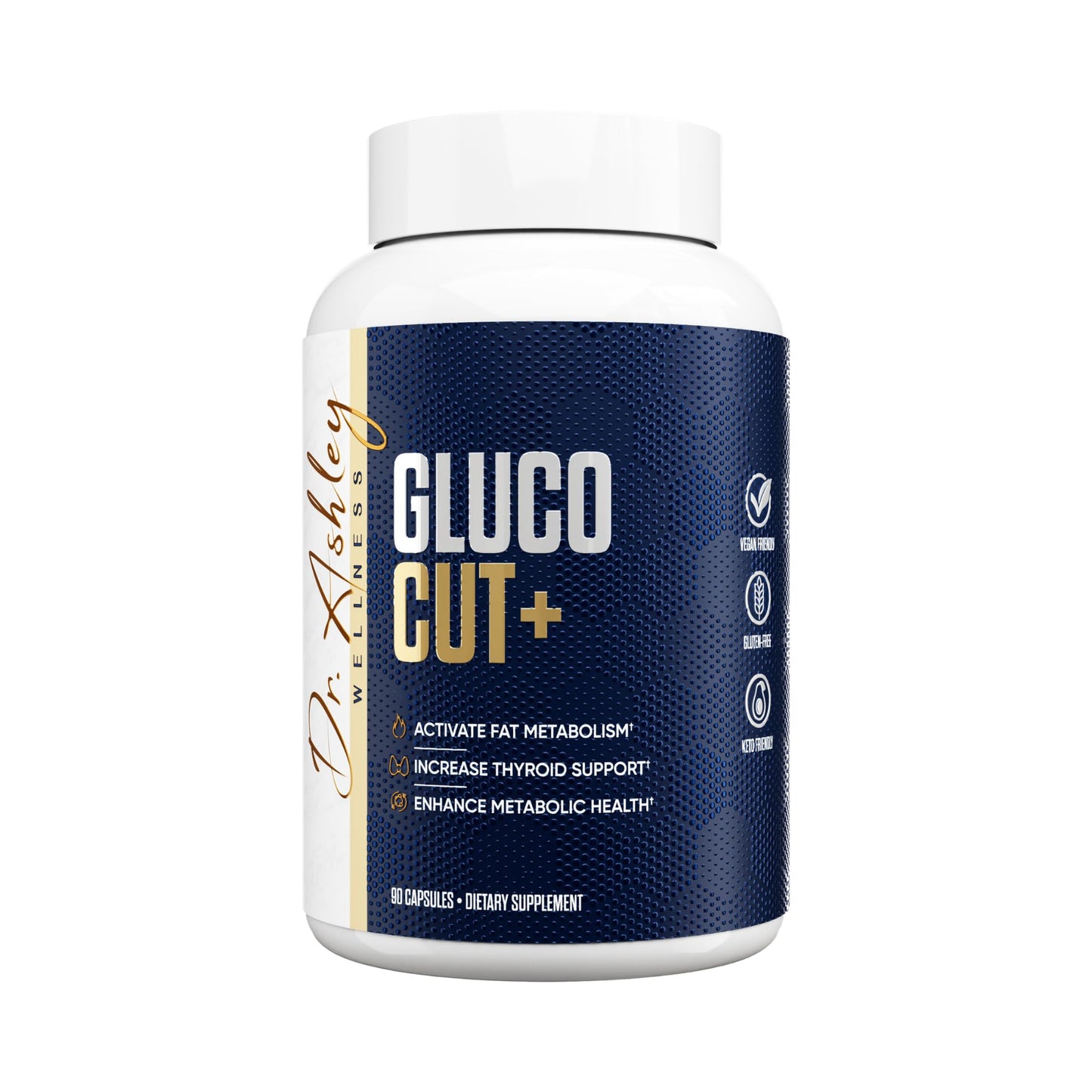 Dr. Ashley Wellness GlucoCut+ Capsules 90
