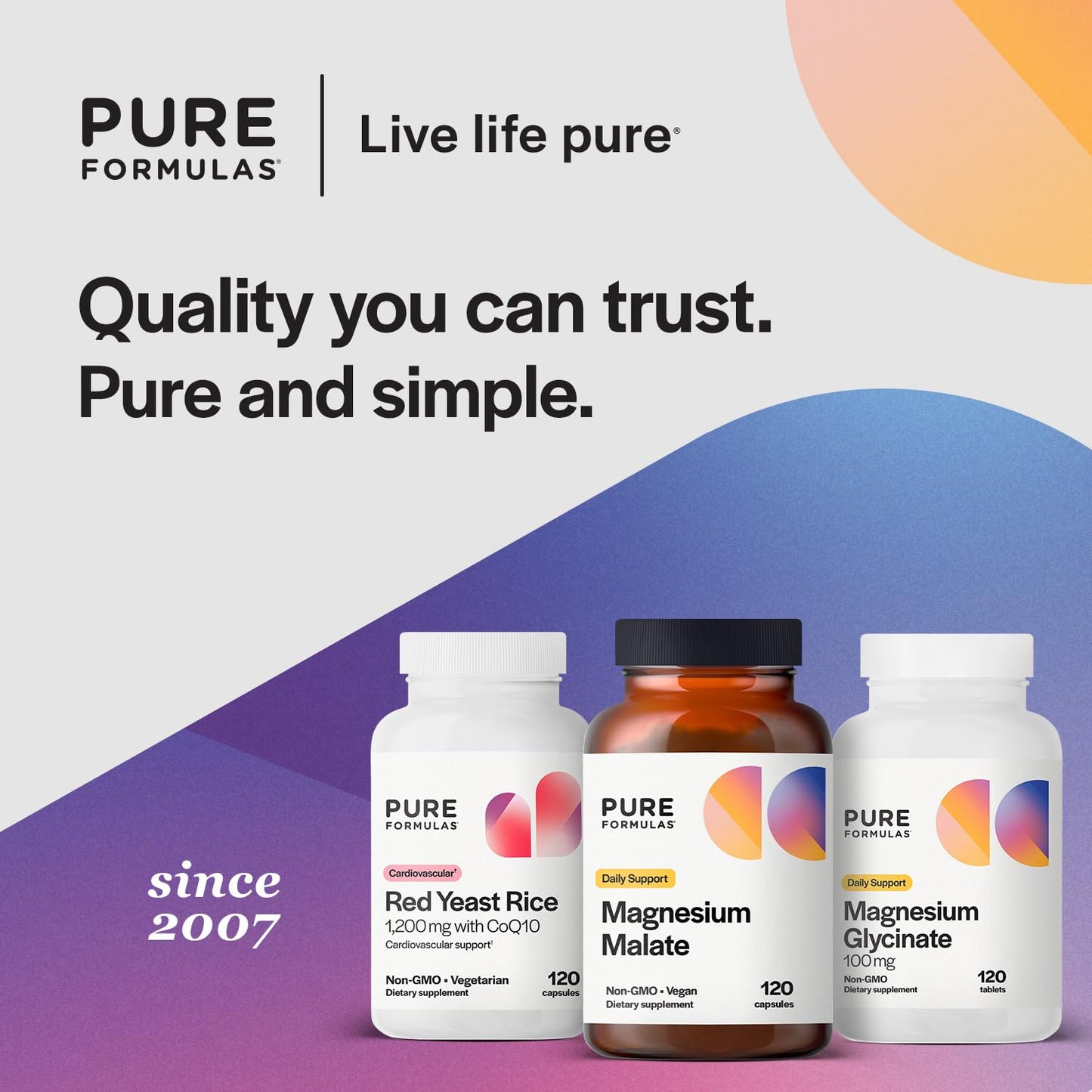 PureFormulas Magnesium Malate Capsules (360 mg) - 120 Capsules