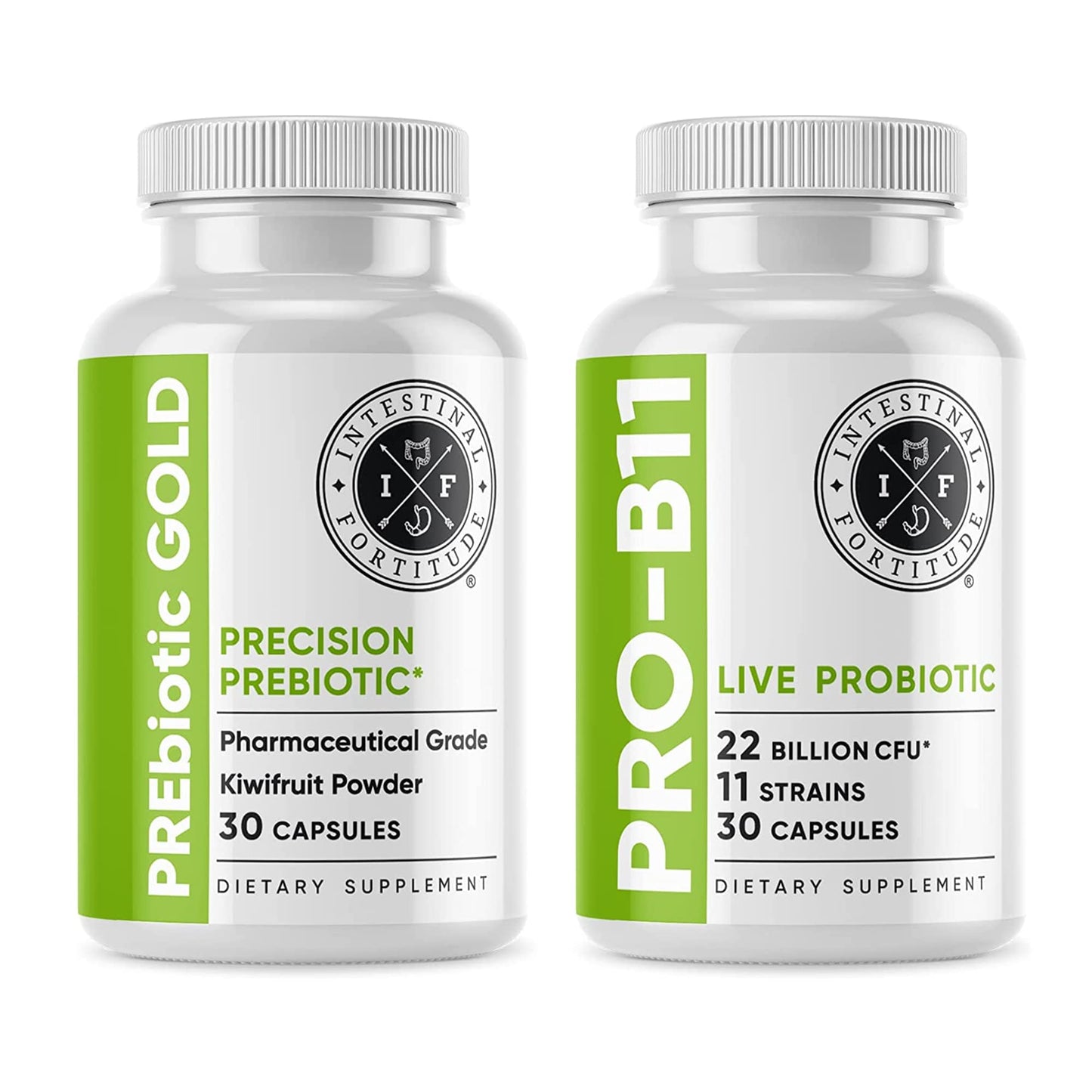 Intestinal Fortitude Prebiotic and Probiotic Supplement 60 Capsules