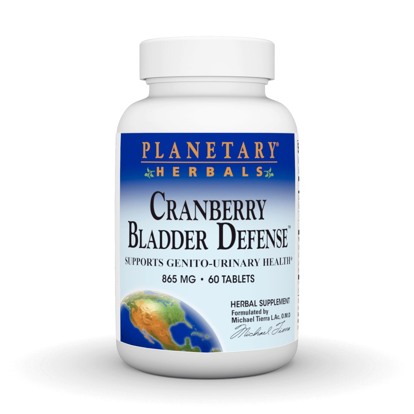 Planetary Herbals Cranberry Bladder Defense Tablet, 60 Tablets