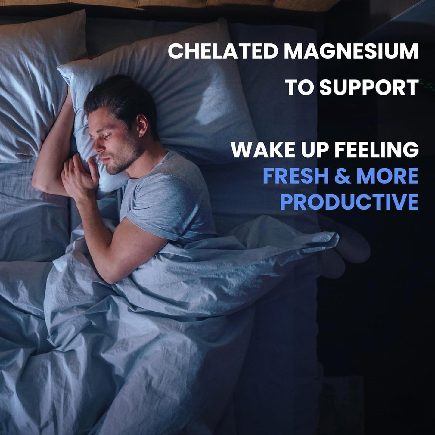 Generic Magnesium Glycinate 2000mg Tablet, 120 Count