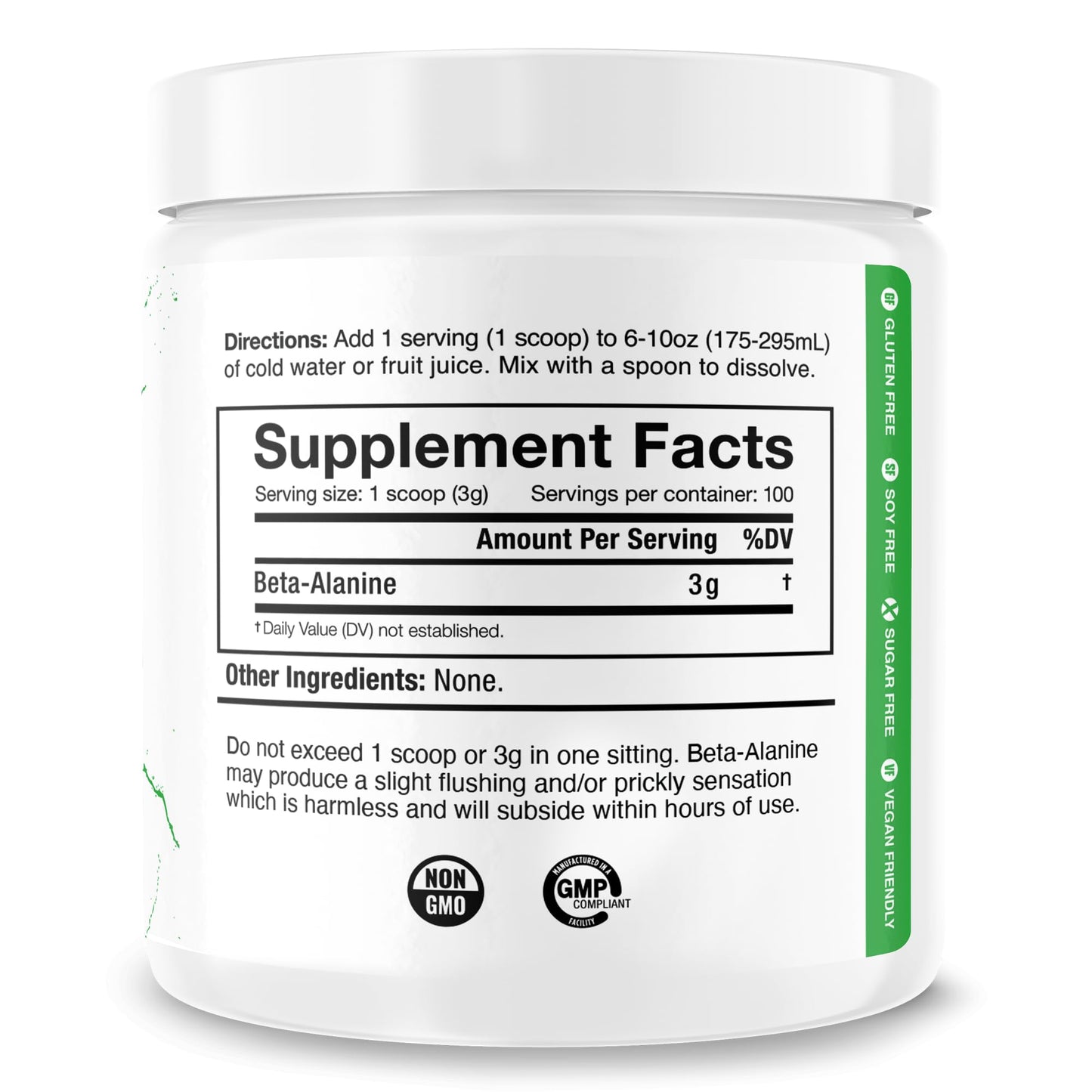 JNX SPORTS The Curse! Beta Alanine Powder 10 Ounce