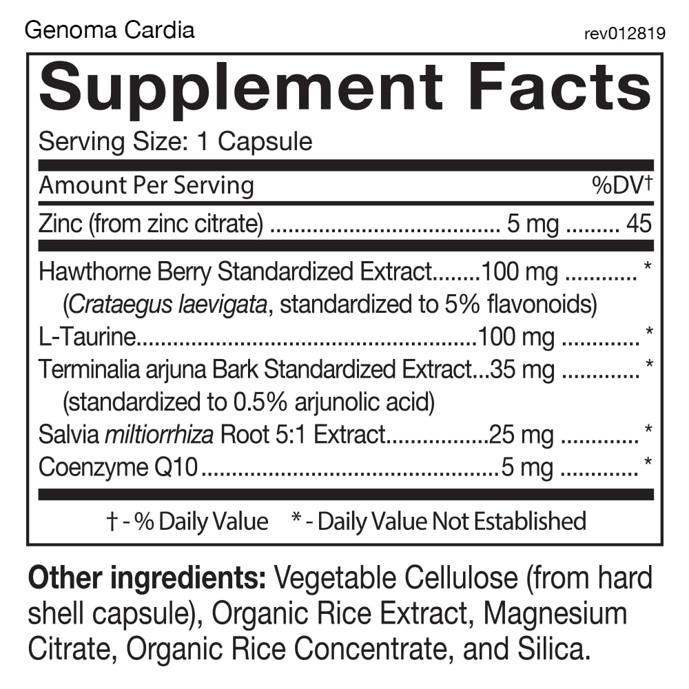 D'Adamo Personalized Nutrition Cardiac Synergy Stack Capsule 60 Capsules
