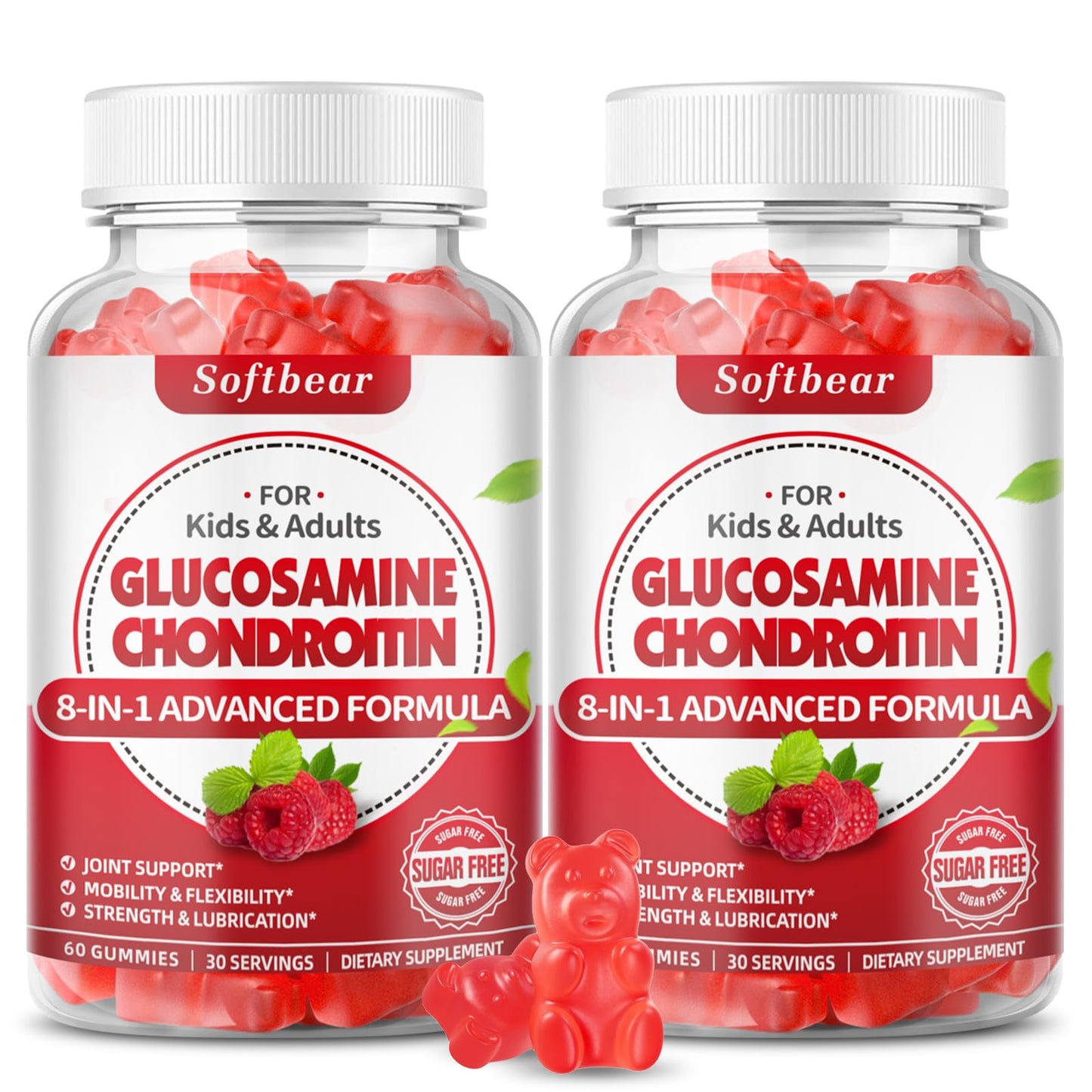 softbear Glucosamine Chondroitin Gummies 120 Count