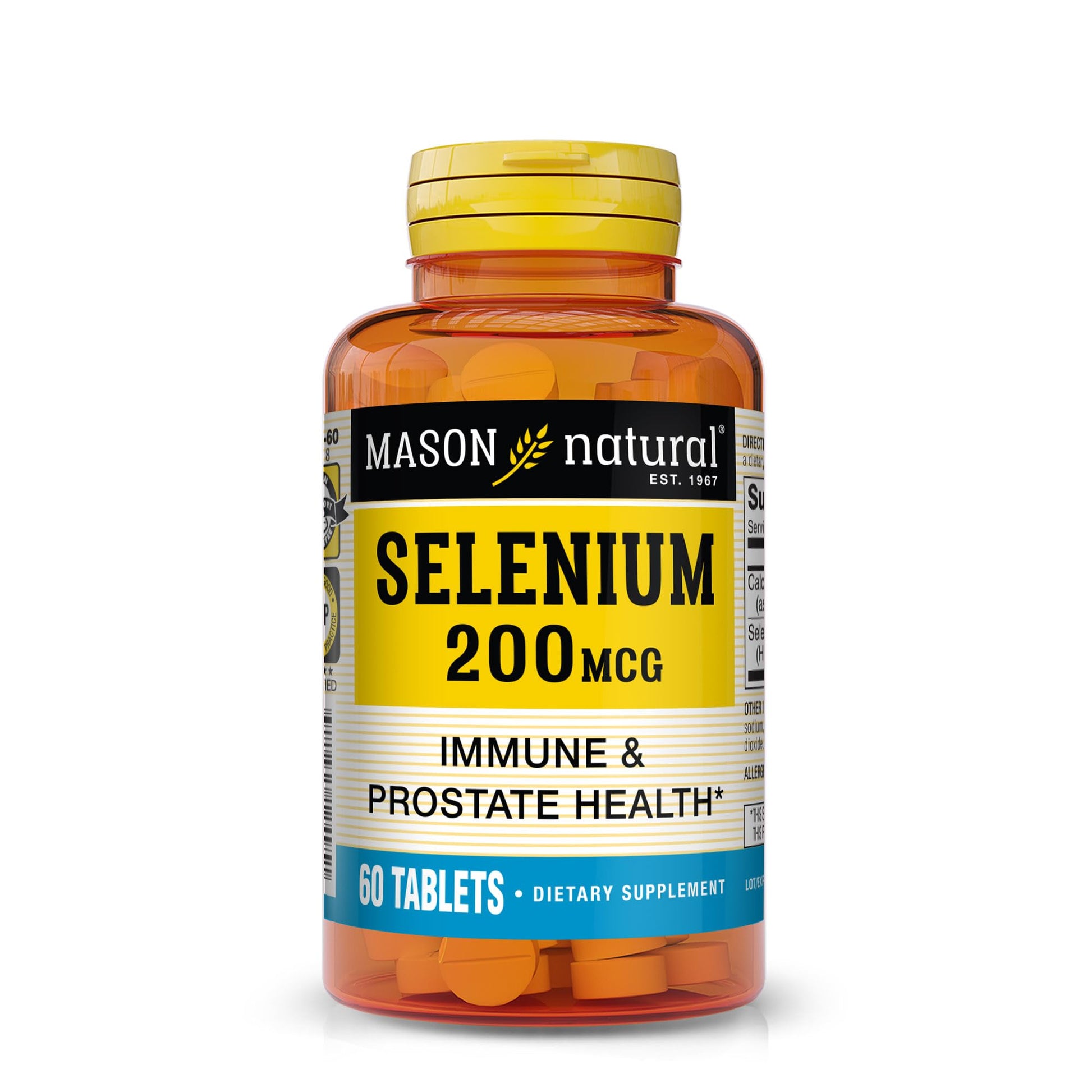 Mason Natural Selenium 200 mcg Tablet 60 Tablets