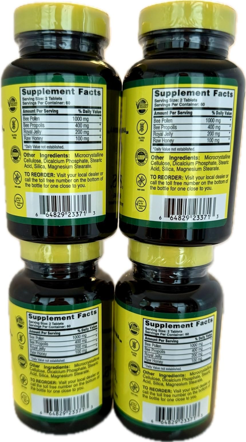Nature Cure Bee Caps Caplets, 480 Caplets