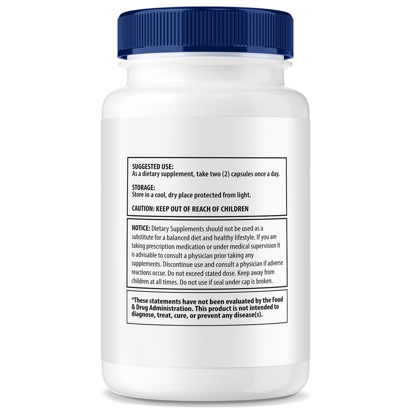 NutraVibe Mind Guard Daily Focus & Memory Support Capsules 120